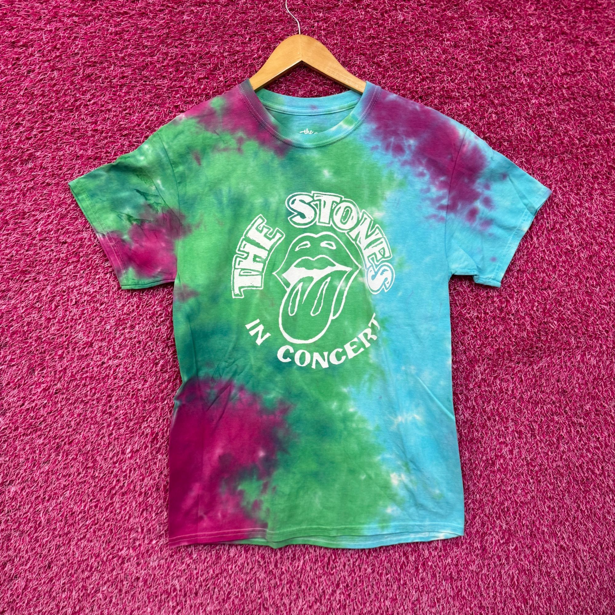 The Rolling Stones The Rolling Stones in Concert Hot Lips Rock Band Tie Dye M Size US M / EU 48-50 / 2 - 1 Thumbnail