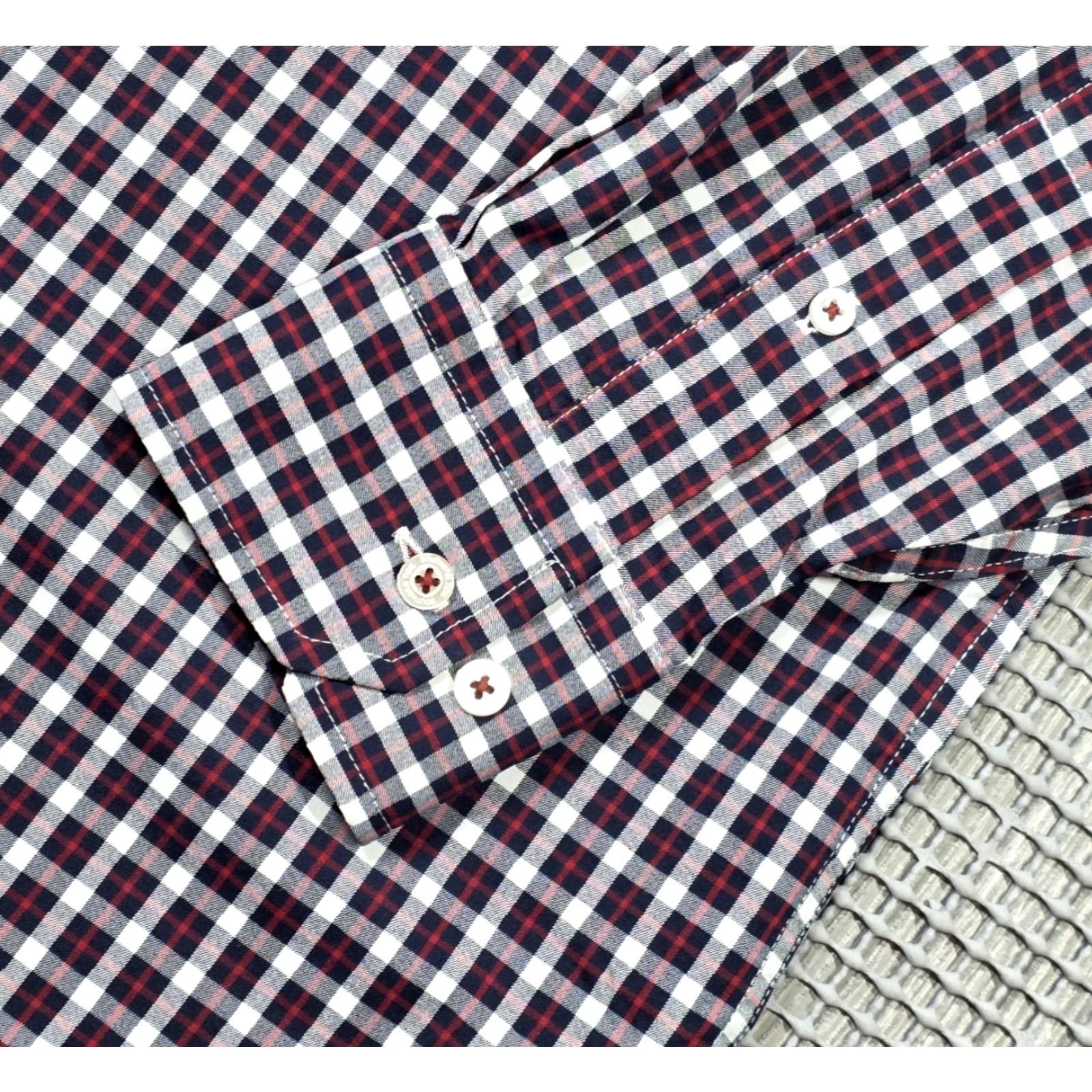 Southern Tide Southern Tide Intercoastal Shirt Men S Red Check Performance Regular Fit Size US S / EU 44-46 / 1 - 6 Thumbnail