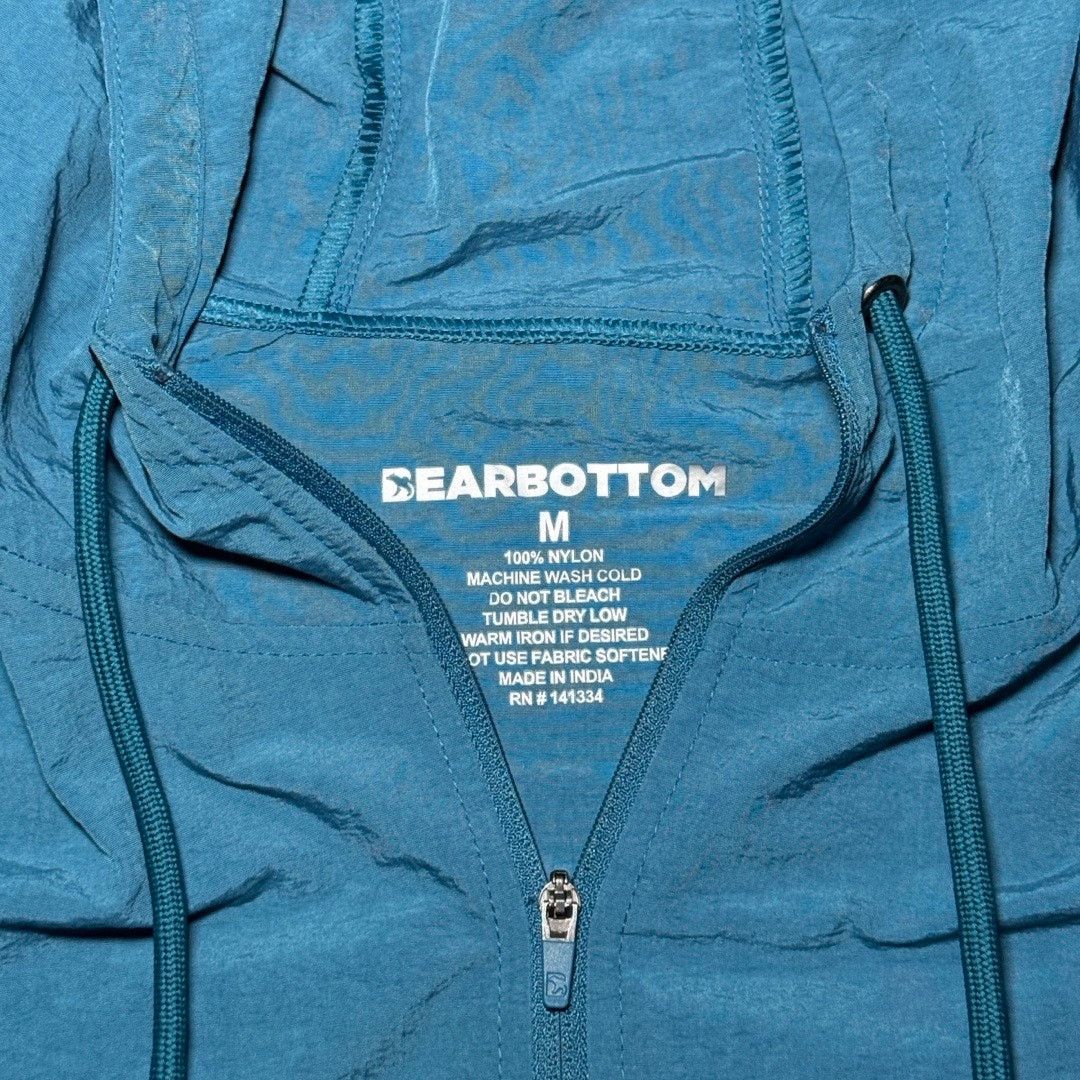 Other Bearbottom Men’s Ocean Blue Nylon Windbreaker Jacket Medium Size US M / EU 48-50 / 2 - 7 Thumbnail