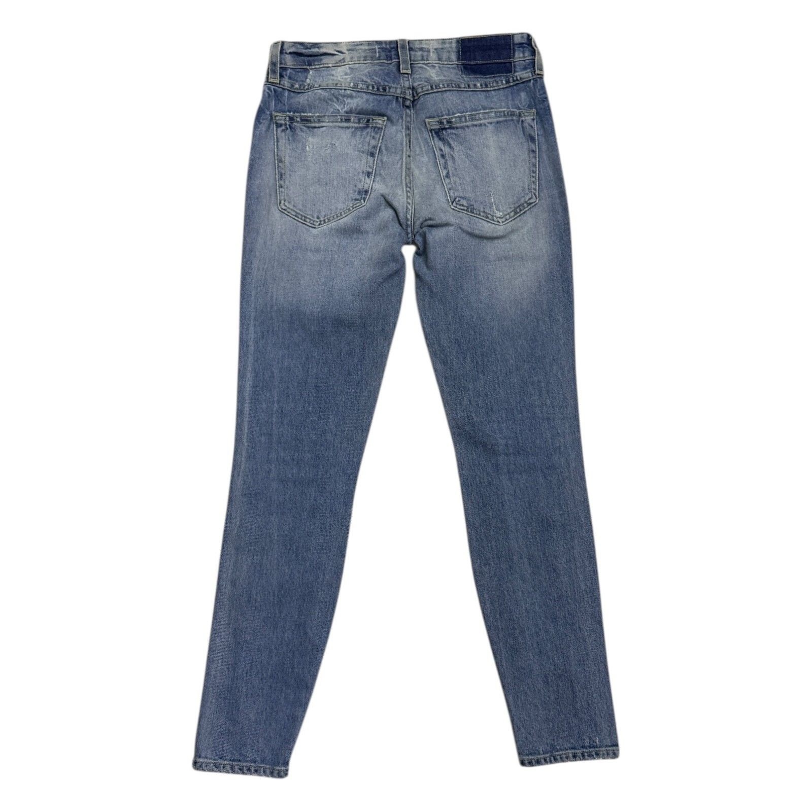 AMO AMO Twist Sweet Cheeks Designer Skinny Denim Jeans Small Size 26" / US 2 / IT 38 - 4 Thumbnail