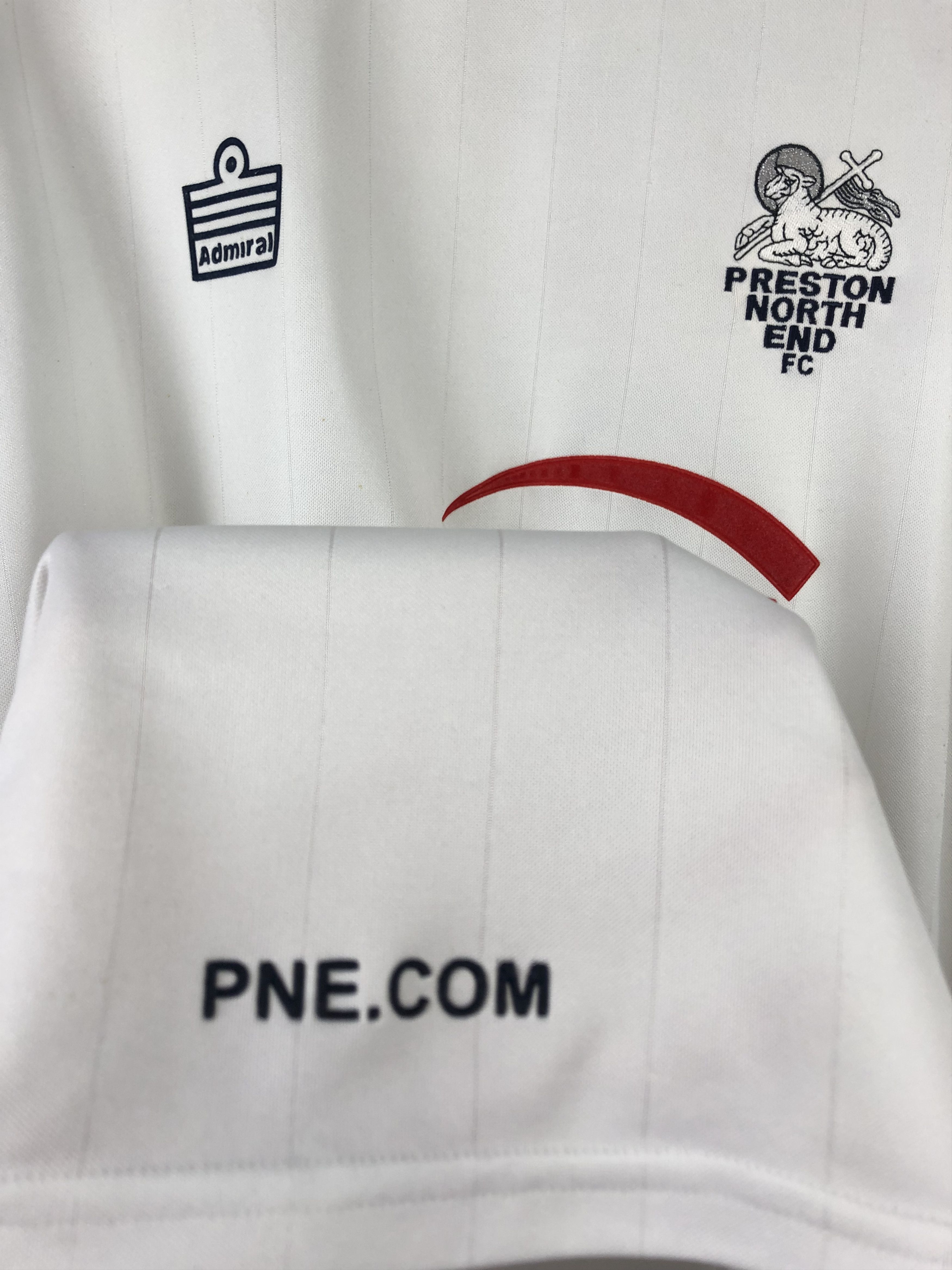 Vintage Preston North End football shirt #11 Healy Jersey Tee Hype Size US XL / EU 56 / 4 - 8 Thumbnail