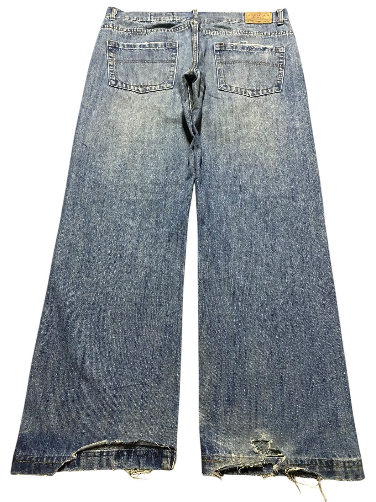 Other Vintage America&First Denim Tears Baggy Jeans Size US 38 / EU 54 - 2 Thumbnail