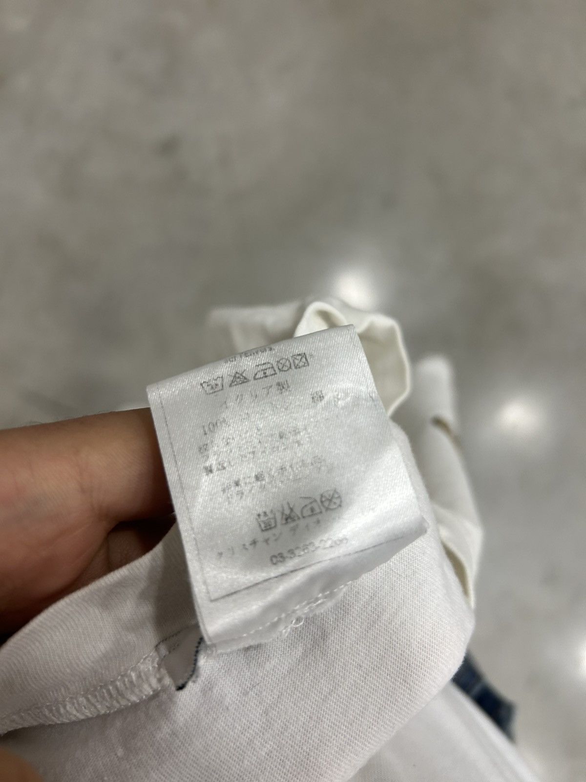 Dior Dior J’Adore White & Beige T-shirt [Vintage - Preloved -] Size US M / EU 48-50 / 2 - 7 Thumbnail