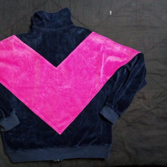 Vintage Vintage White Stag Sport Chevron Velveteen Track Jacket Size L / US 10 / IT 46 - 6 Thumbnail