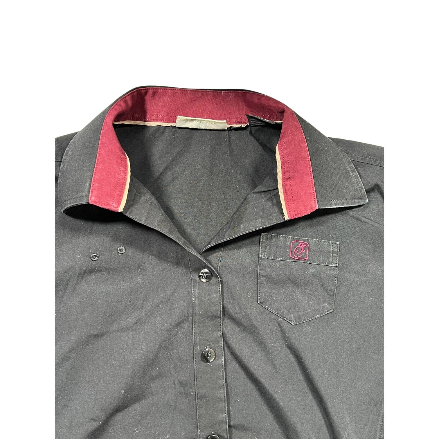 Other Chic-fil-a Black and Maroon Team Style Button Work Shirt XL Size US XL / EU 56 / 4 - 3 Thumbnail