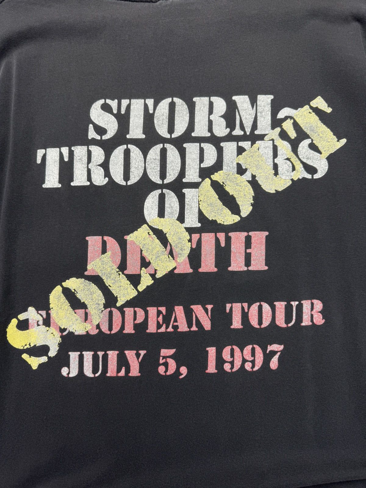 Vintage Vintage S.O.D. Stormtroopers of Death Band Tee - Made in USA Size US XL / EU 56 / 4 - 11 Thumbnail