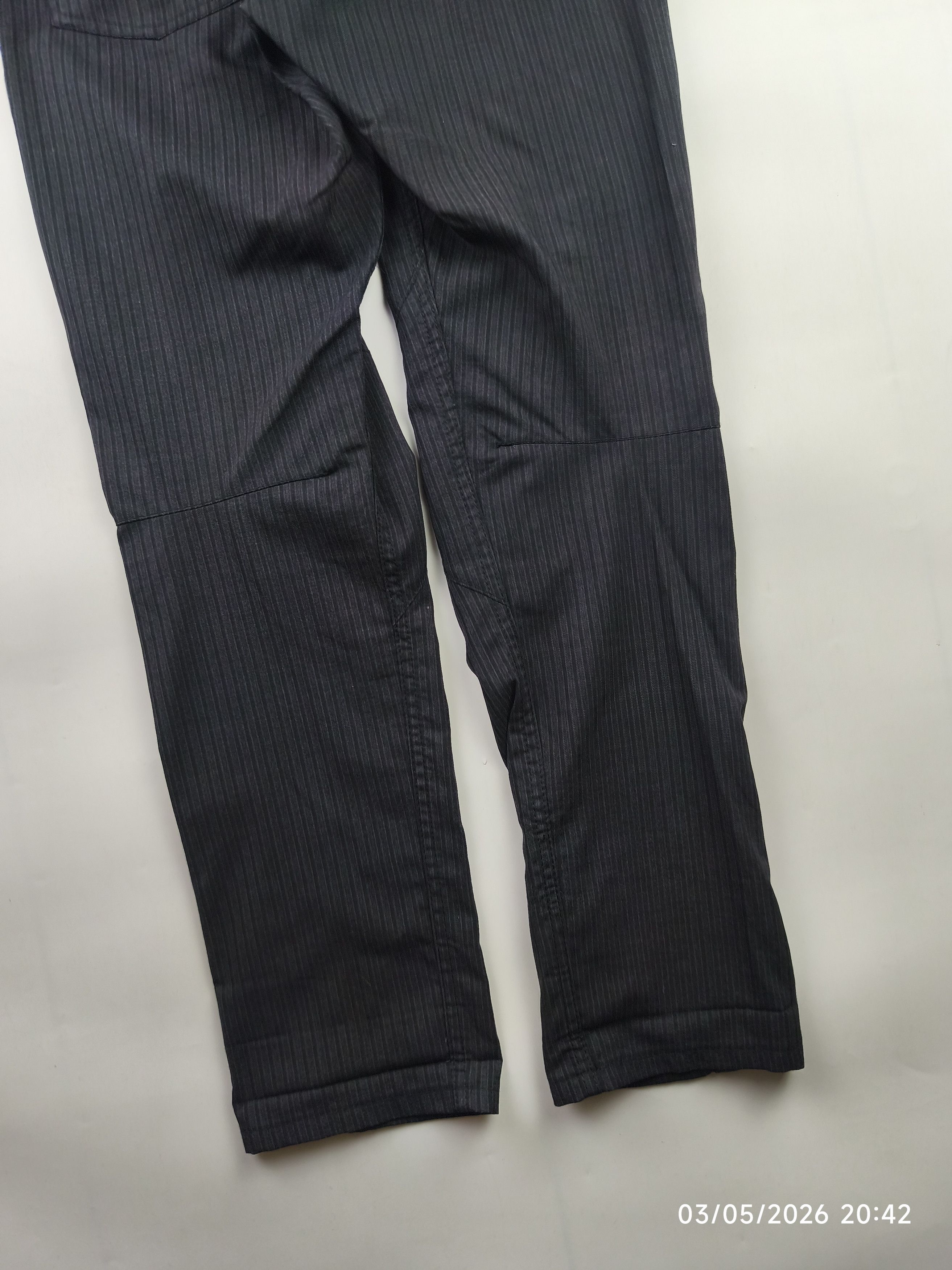 Comme des Garcons Homme Plus Cdg homme plus F/W 15' striped pants Size US 31 - 11 Thumbnail