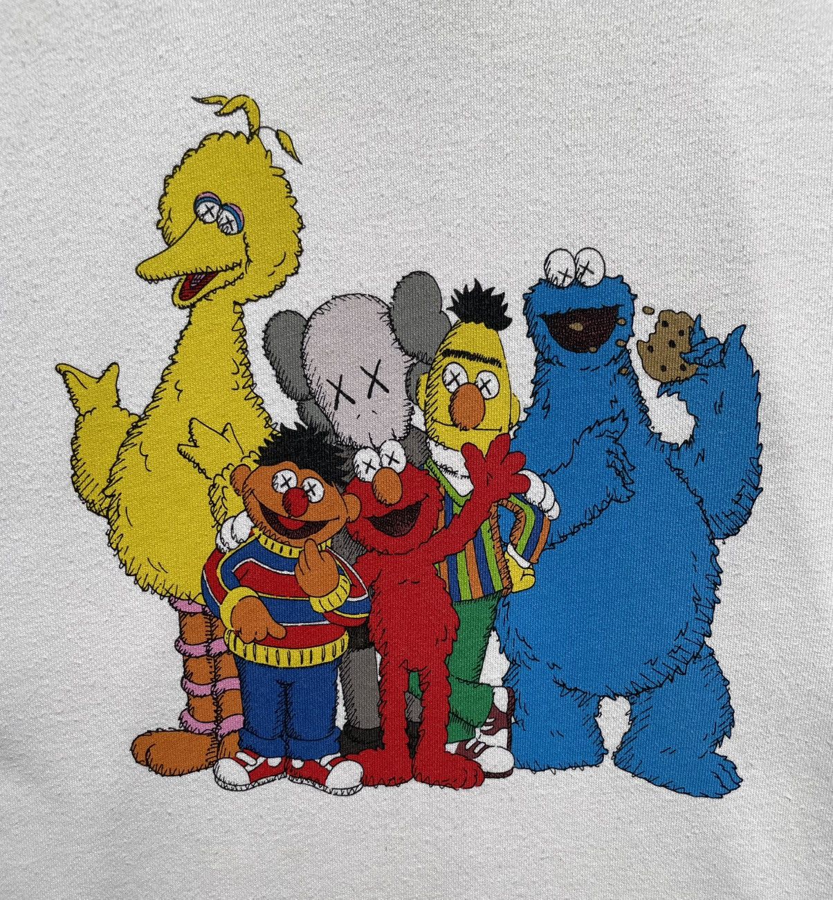 Kaws 🔥Accept Binding Offer🔥 Kaws x Sesame Street Hoodie Size US L / EU 52-54 / 3 - 3 Thumbnail
