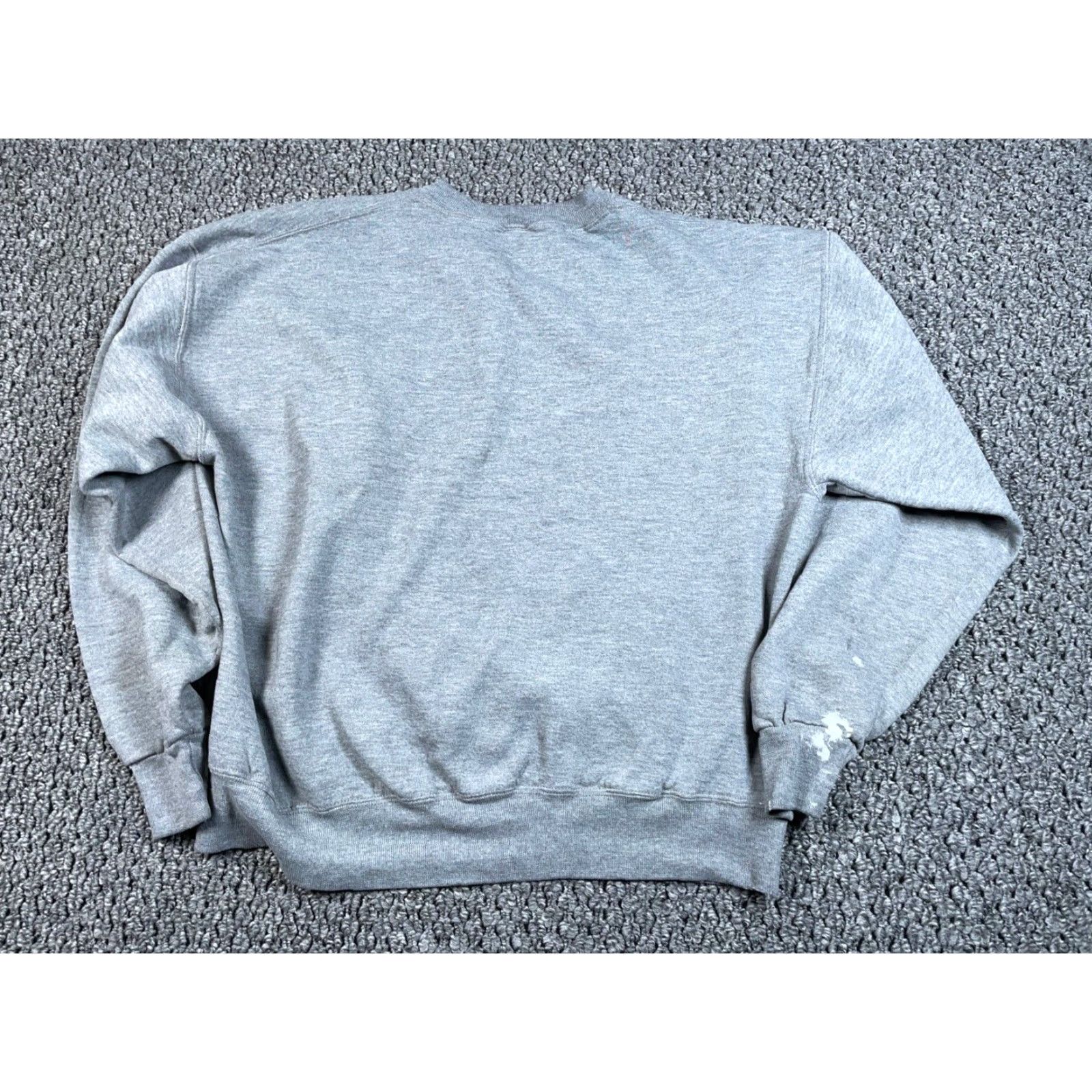 Vintage Vintage Champagne & Marx Excavating Logo Sweatshirt Adult Large Gray 90s Retro Cotton Fleece Size US L / EU 52-54 / 3 - 2 Thumbnail