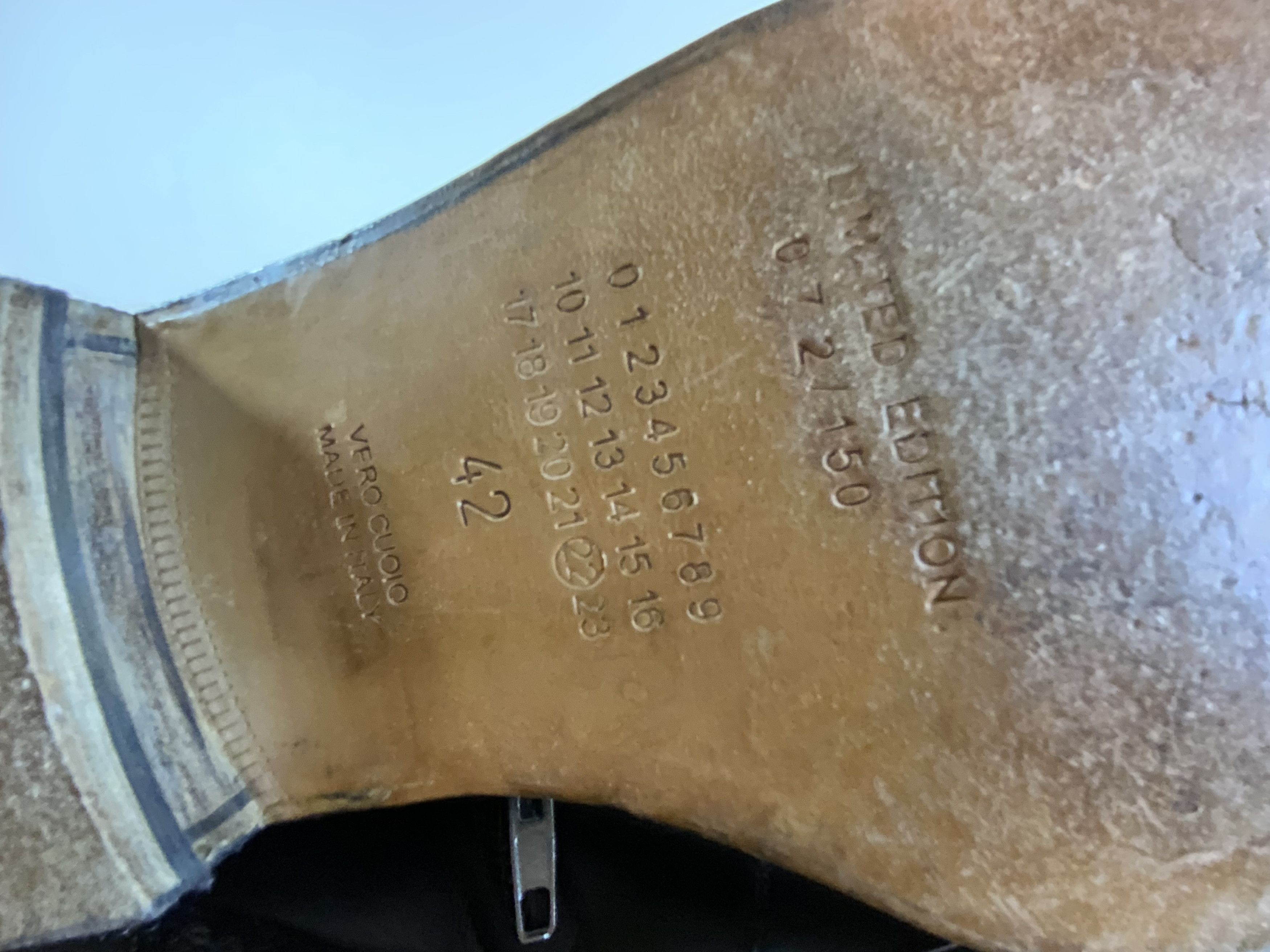 Maison Margiela Martin Margiela Era(Limited Edition72/150) Nailed Heel Boots Size US 9 / EU 42 - 11 Thumbnail