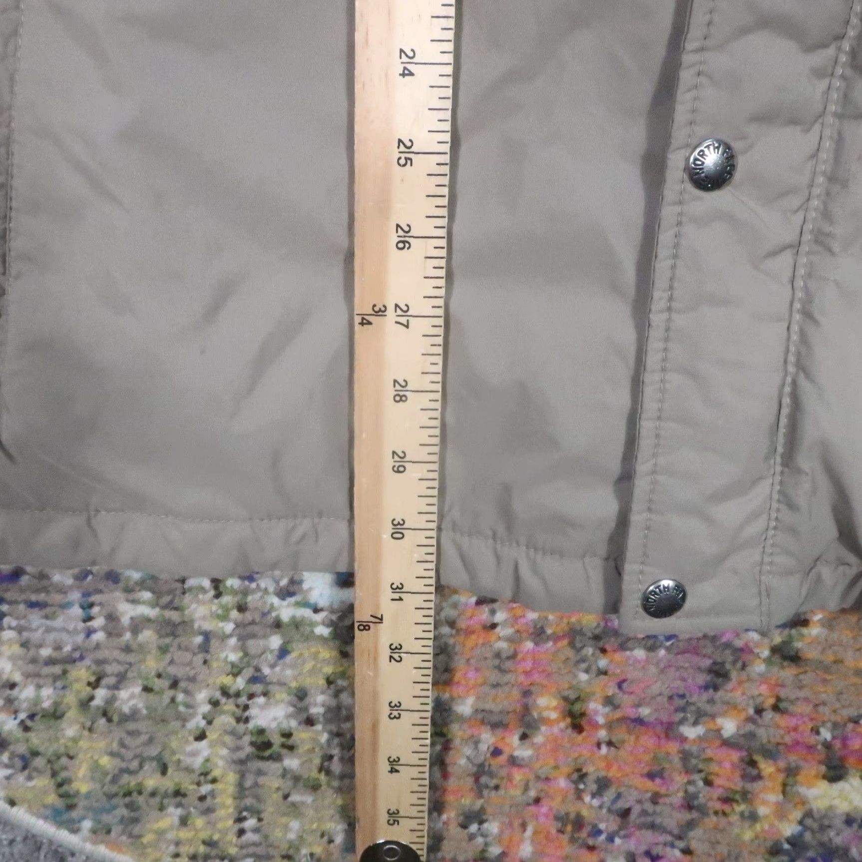 The North Face VINTAGE The North Face Parka Jacket L USA 90s Government Issue Removable Hood Beige Nylon Canvas Zip Snap Mens Reg Large Hooded Size US L / EU 52-54 / 3 - 4 Thumbnail