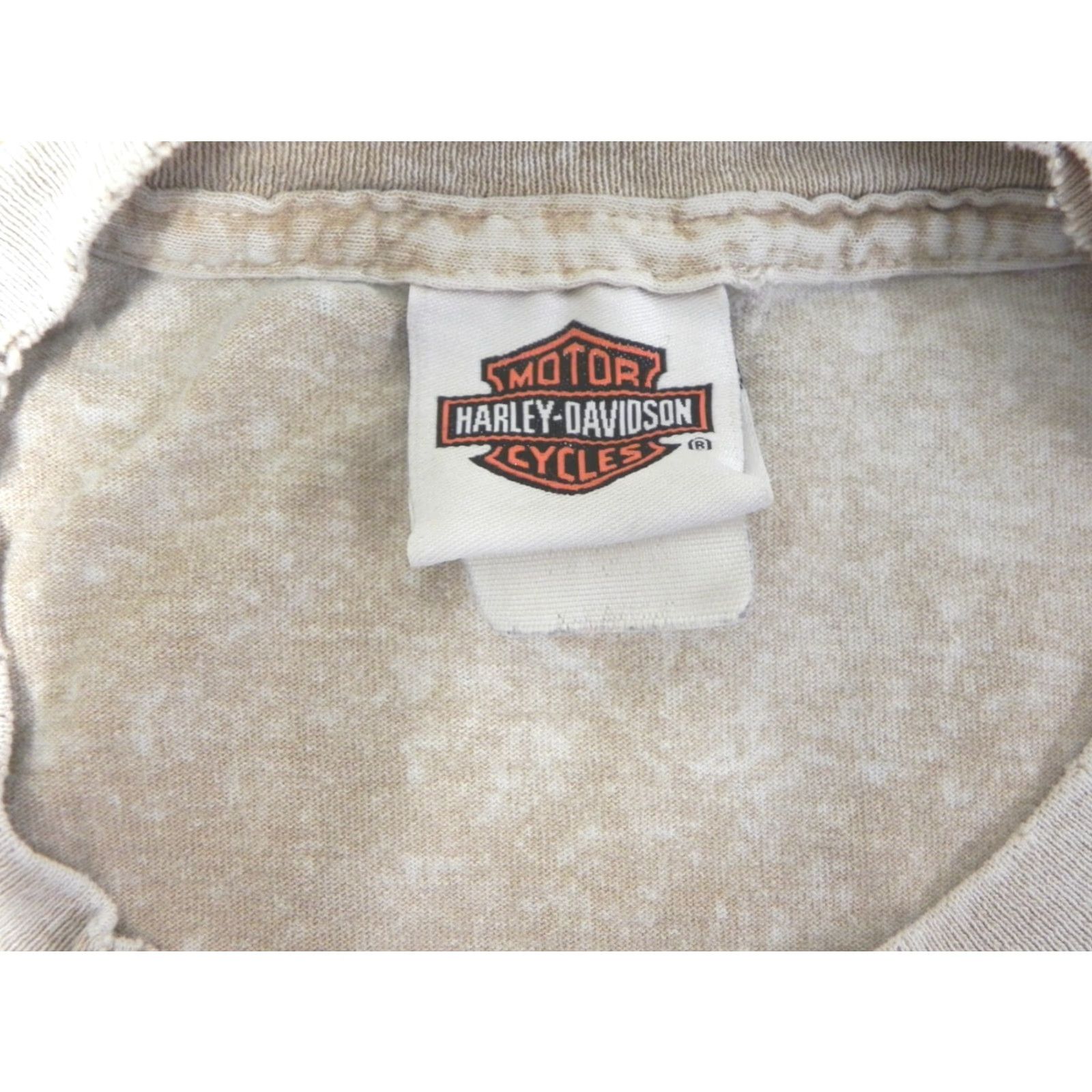 Harley Davidson VINTAGE Harley-Davidson T-shirt Mens Regular 2XL Gray California Motorcycle Michael’s H-D Cotati Distressed Shirt Size US XXL / EU 58 / 5 - 2 Thumbnail
