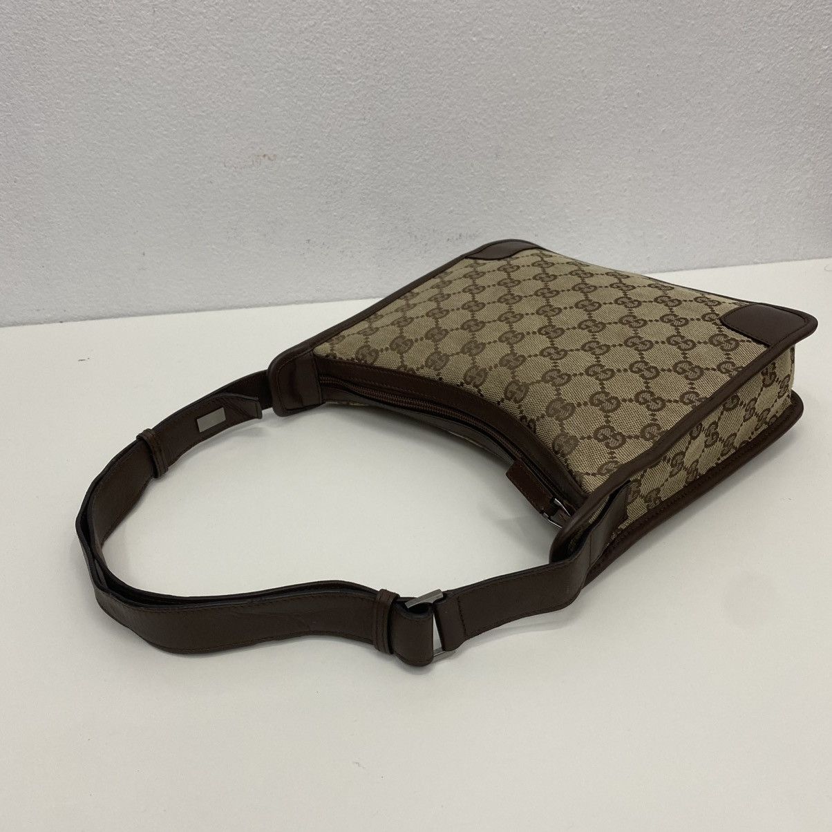 Gucci AUTHENTIC GUCCI GG CANVAS SHOULDER BAG Size ONE SIZE - 5 Thumbnail