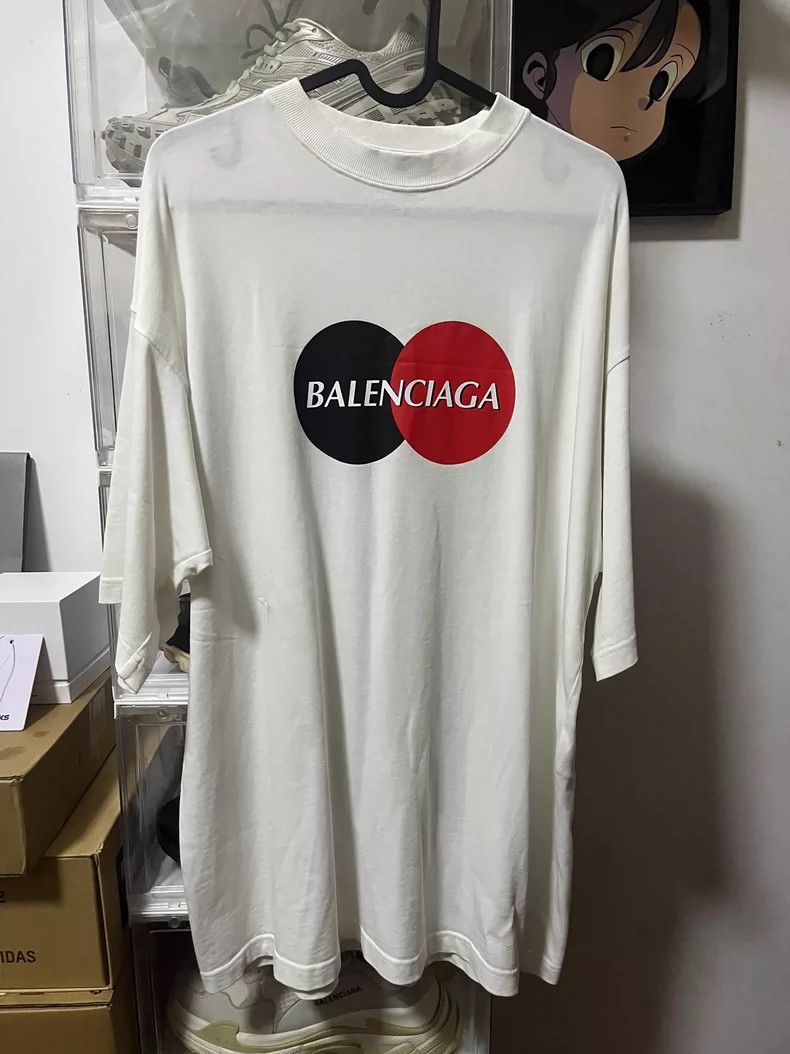 Balenciaga Balenciaga White MasterCard cola xs code Size US XS / EU 42 / 0 - 1 Thumbnail