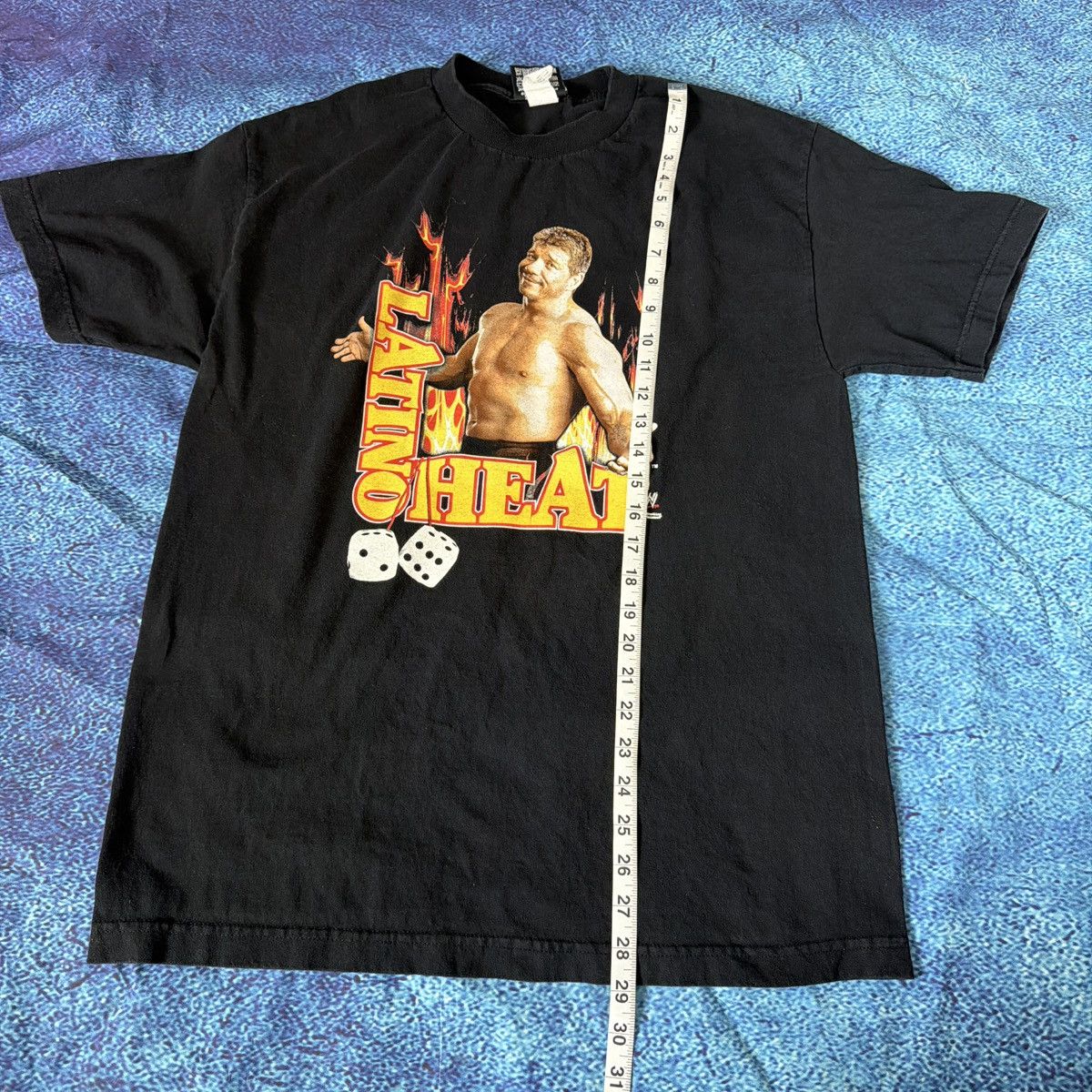WWE 05 Eddie Guerrero Latino Heat shirt 🔥🎲 Size US L / EU 52-54 / 3 - 5 Thumbnail