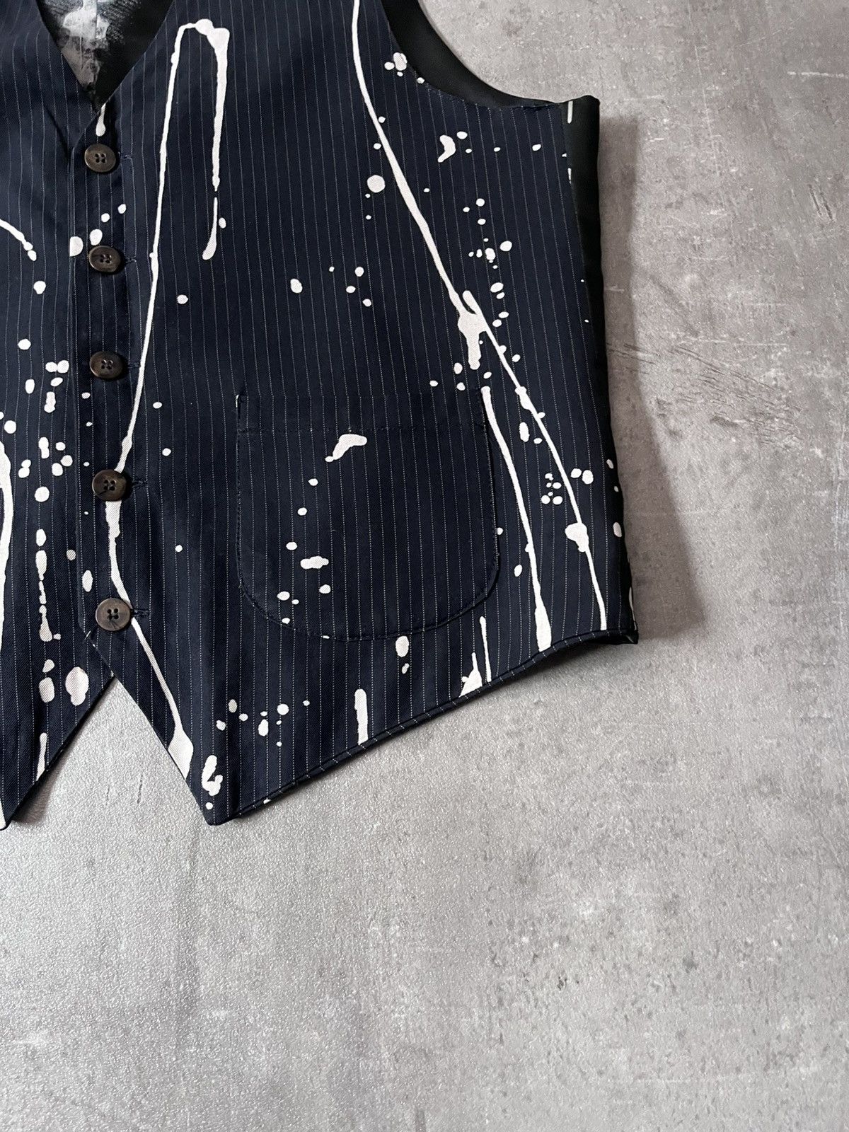 Jean Paul Gaultier Jean Paul Gaultier Junior S/S 1990 X-Ray reversible vest Size US L / EU 52-54 / 3 - 6 Thumbnail