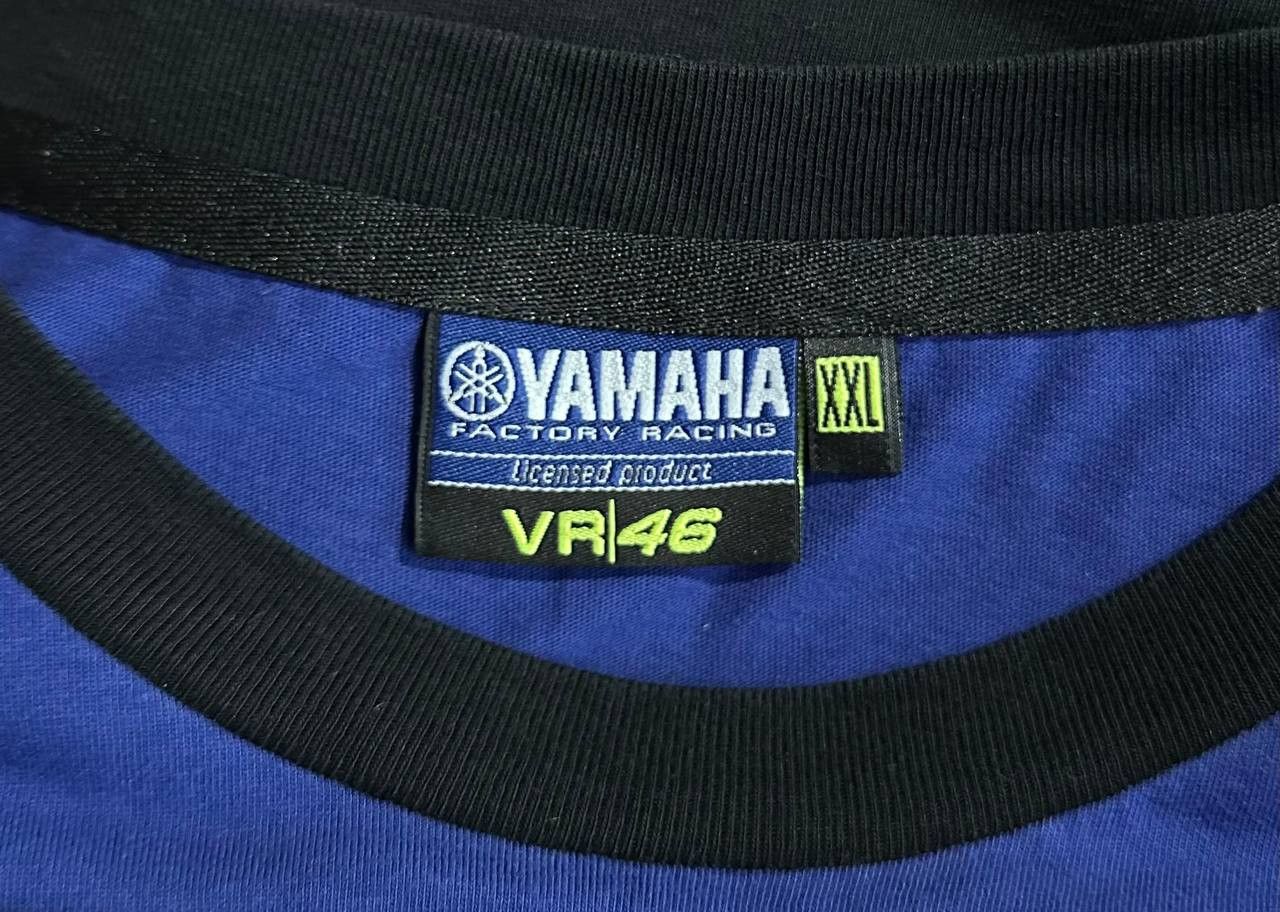 Yamaha Yamaha Valentino Rossi VR46 factory racing moto t Shirt Size US XXL / EU 58 / 5 - 6 Thumbnail