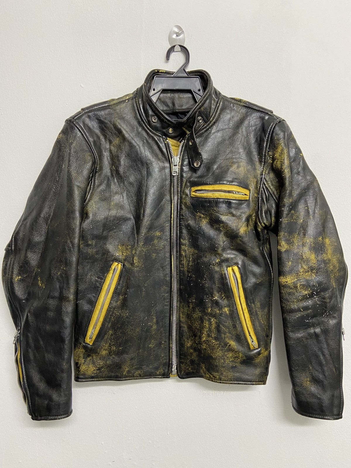 Branded Leather Branded Garments Inc Leather Care Racer Motorcycle jacket Size US S / EU 44-46 / 1 - 11 Thumbnail