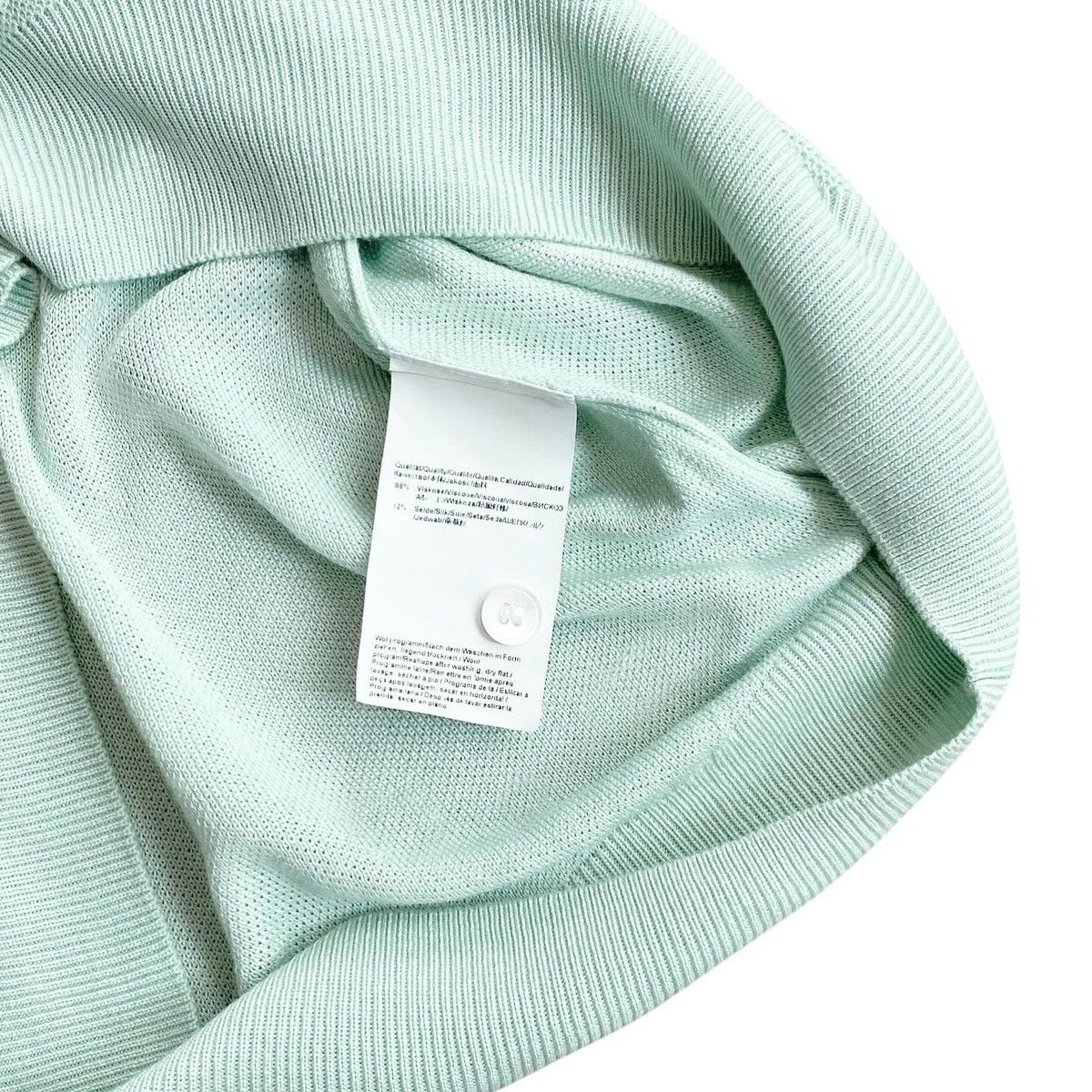 Hugo Boss Hugo Boss tailored body fit knit ss polo shirt mint Size US L / EU 52-54 / 3 - 6 Thumbnail