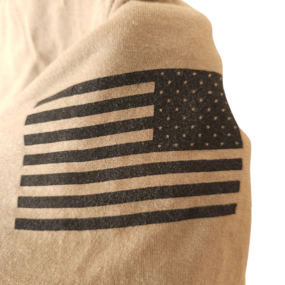 Gildan United States Army T Shirt Mens Size Medium Beige 1% US Military Recon Wear Size US M / EU 48-50 / 2 - 7 Thumbnail