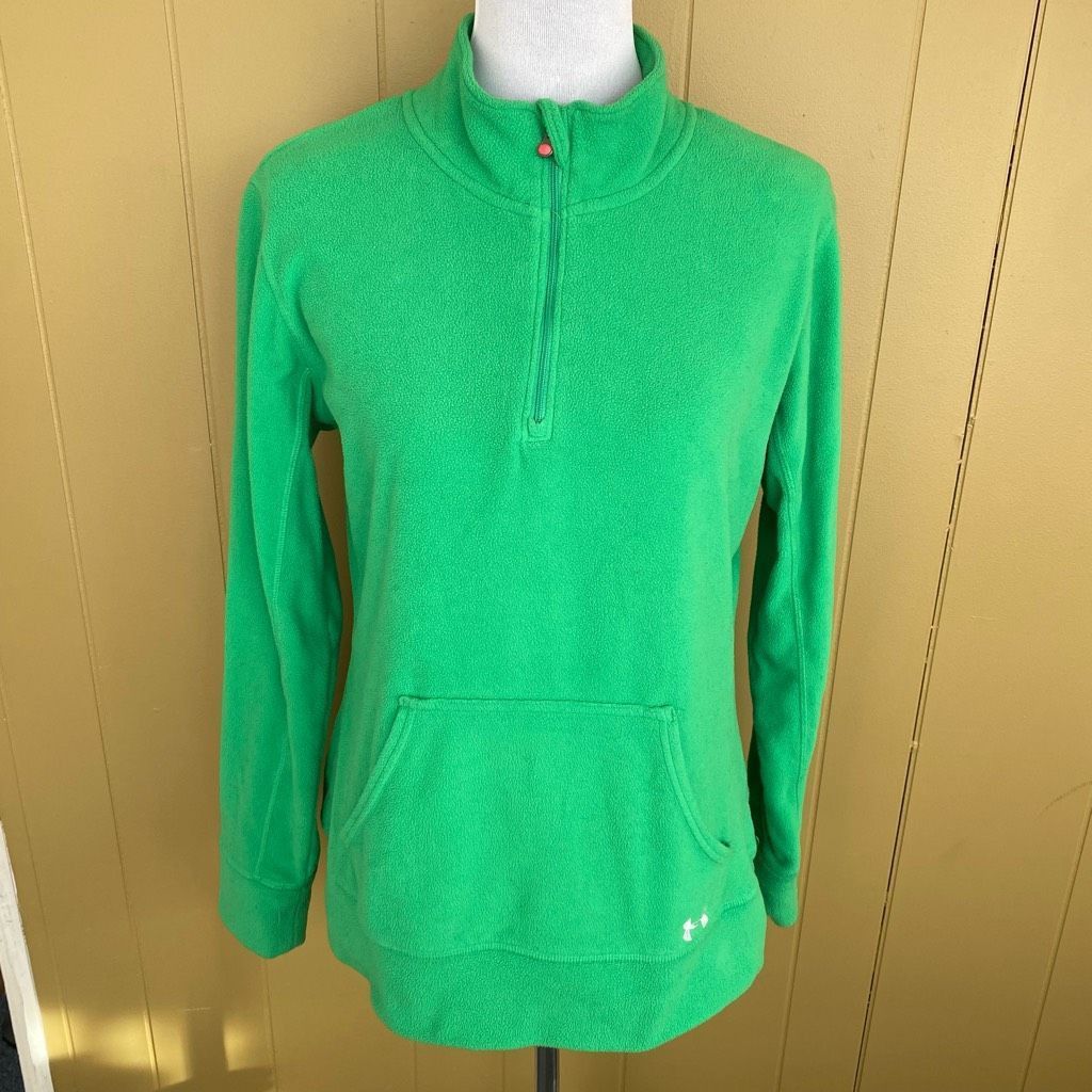 Under Armour Under Armour women M semi-fitted Longsleeve quarter zip pull Size M / US 6-8 / IT 42-44 - 1 Thumbnail