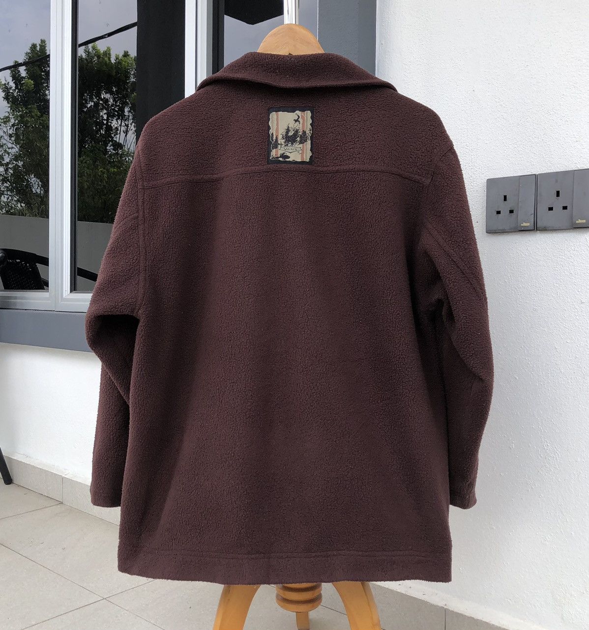 Vans Vintage 90s VANS Old Vans fleece zip-up blouson Jacket Size US M / EU 48-50 / 2 - 5 Thumbnail