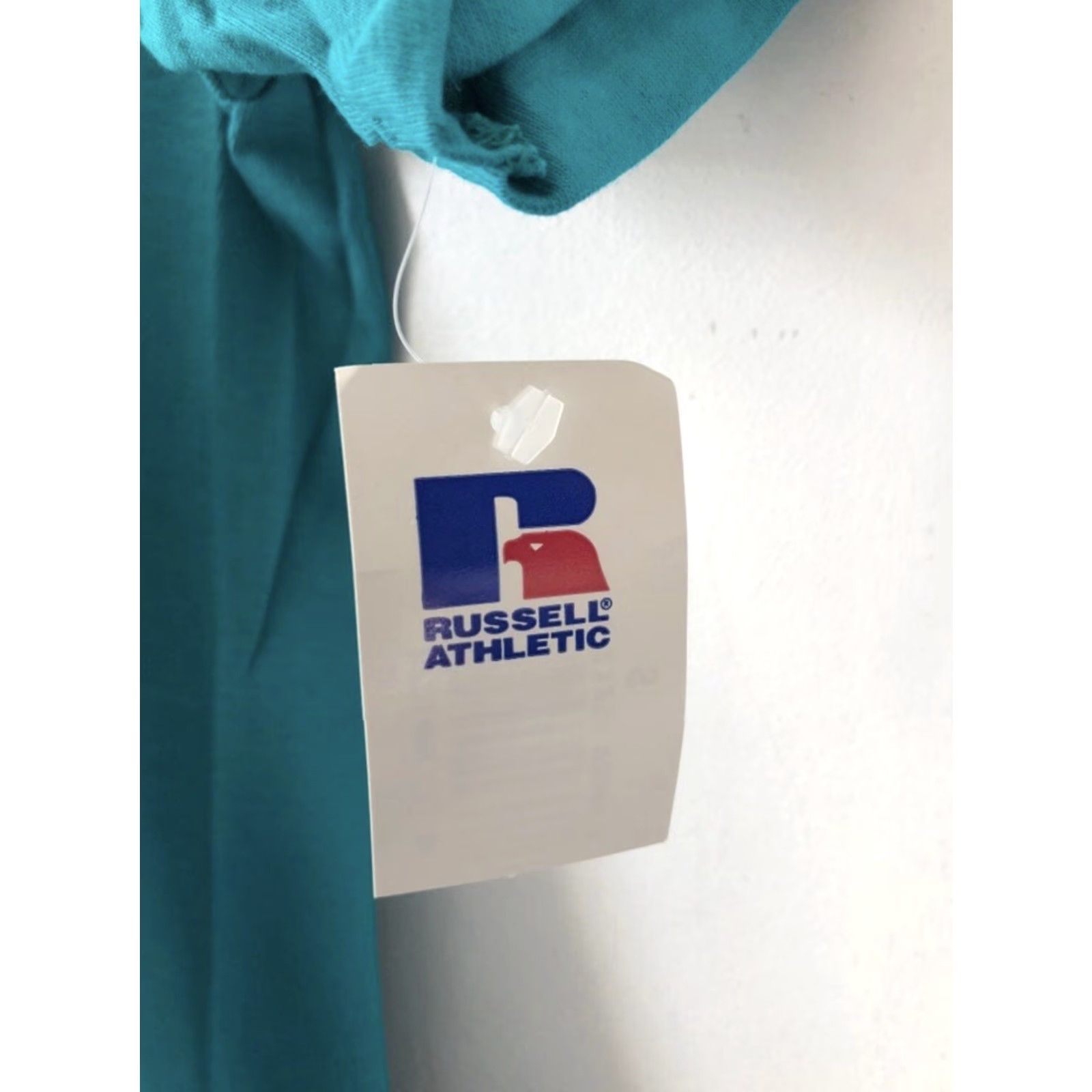 Russell Athletic VINTAGE Russell Athletic T-Shirt Mens S Crew Neck 90s Deadstock USA Made Blue Size US S / EU 44-46 / 1 - 2 Thumbnail