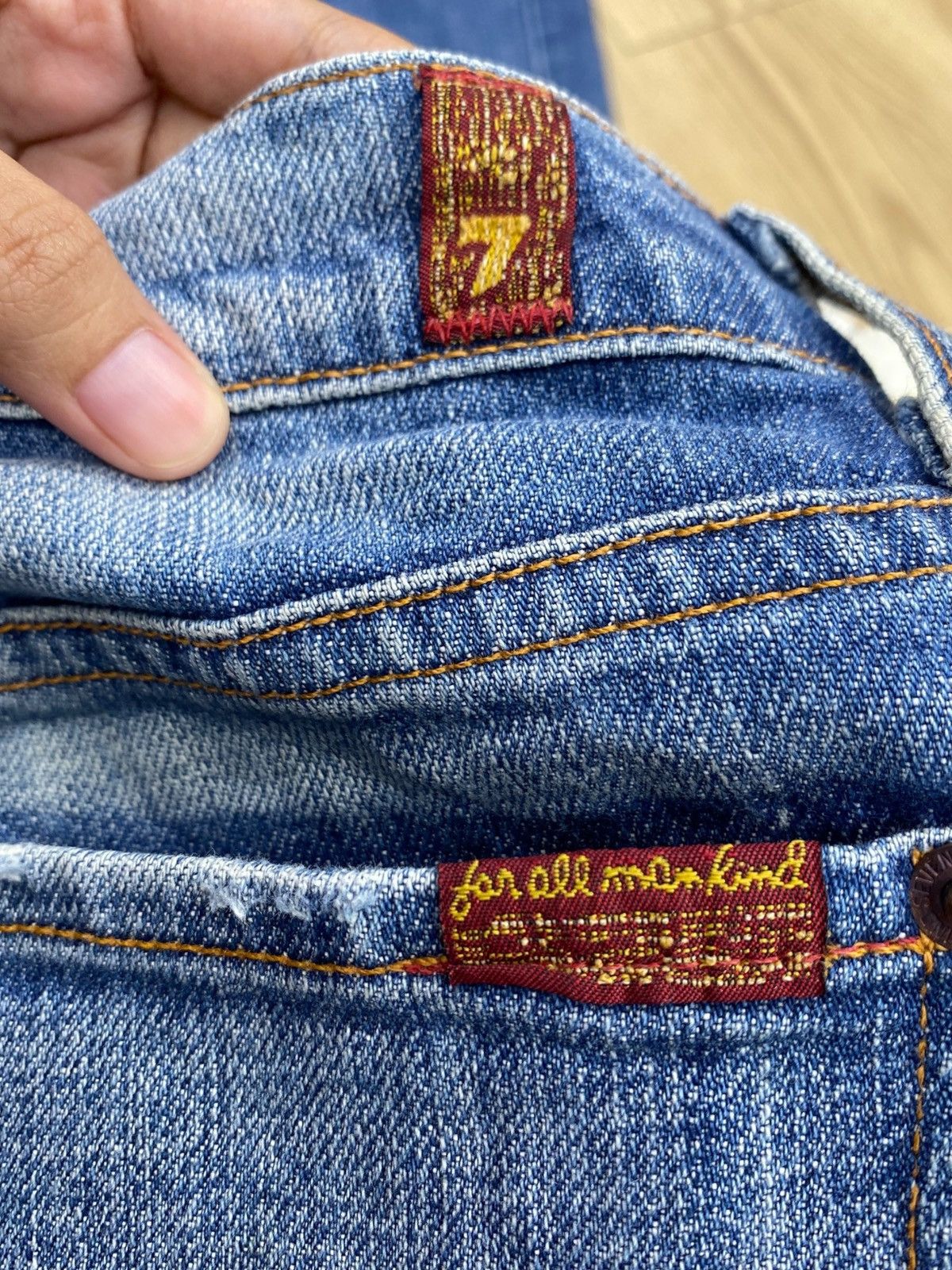 Japanese Brand Japanese Brand Blue Faded Wash Style Bootcut Jeans Size US 28 / EU 44 - 16 Thumbnail