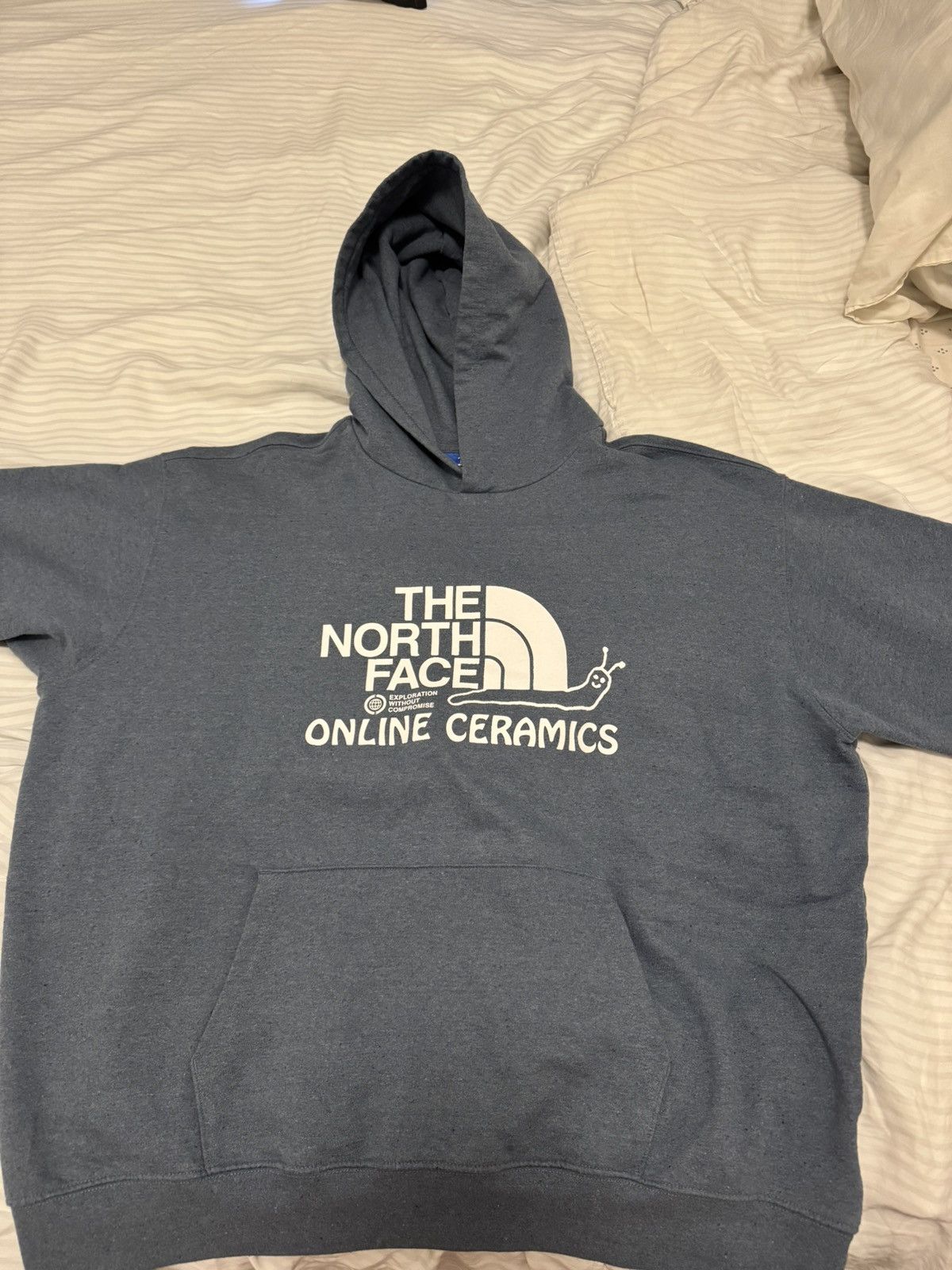 Online Ceramics × The North Face The North Face x Online Ceramics Hoodie 'Blue Regrind' Size US XL / EU 56 / 4 - 1 Thumbnail