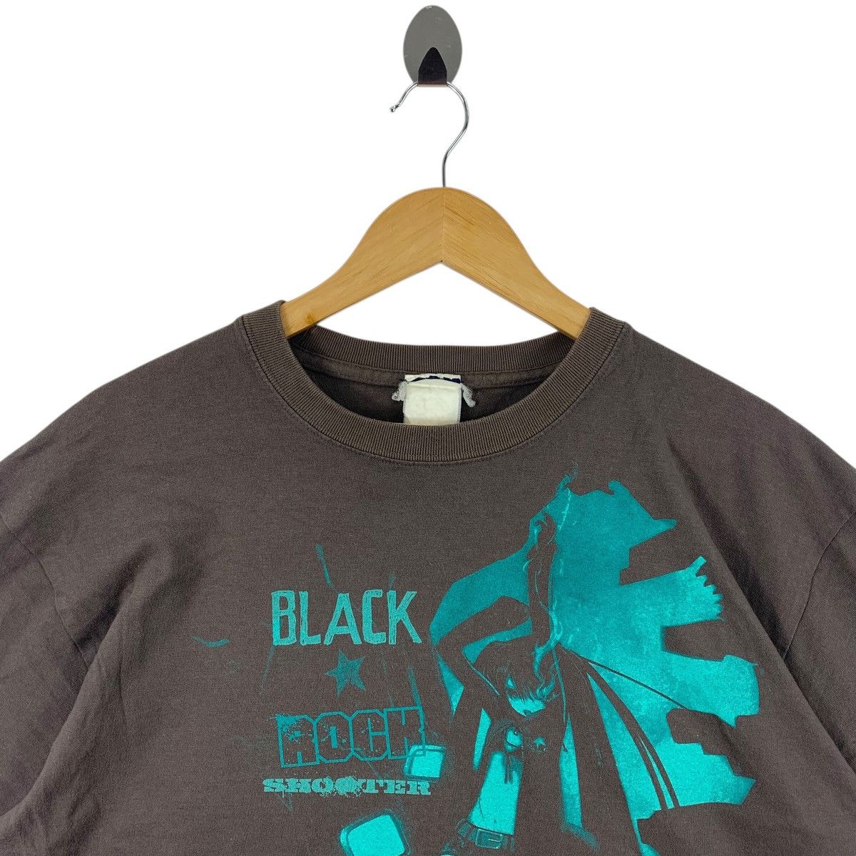 Anime × Japanese Brand Vintage cospa BLACK ROCK SHOOTER tee logo spellout tshirt Size US L / EU 52-54 / 3 - 2 Thumbnail