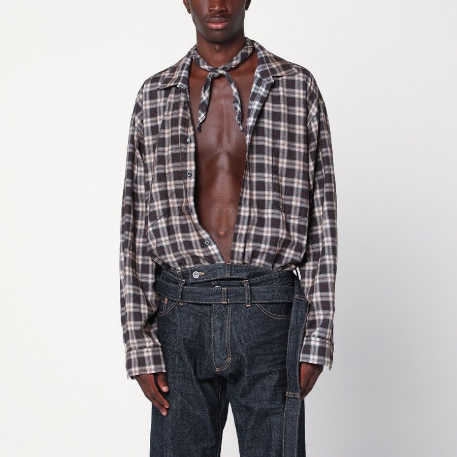 Dsquared2 o1d2blof0226 Cotton Checked Shirt in Multicolor Size US M / EU 48-50 / 2 - 1 Thumbnail