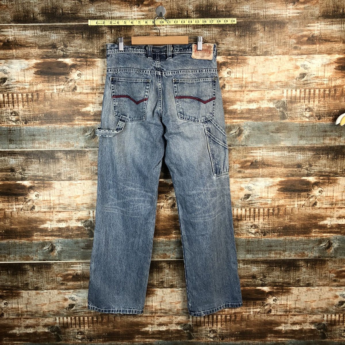 Japanese Brand Amero japan vintage workwear Pero Blue Denim Pants #A1418 Size US 31 - 13 Thumbnail