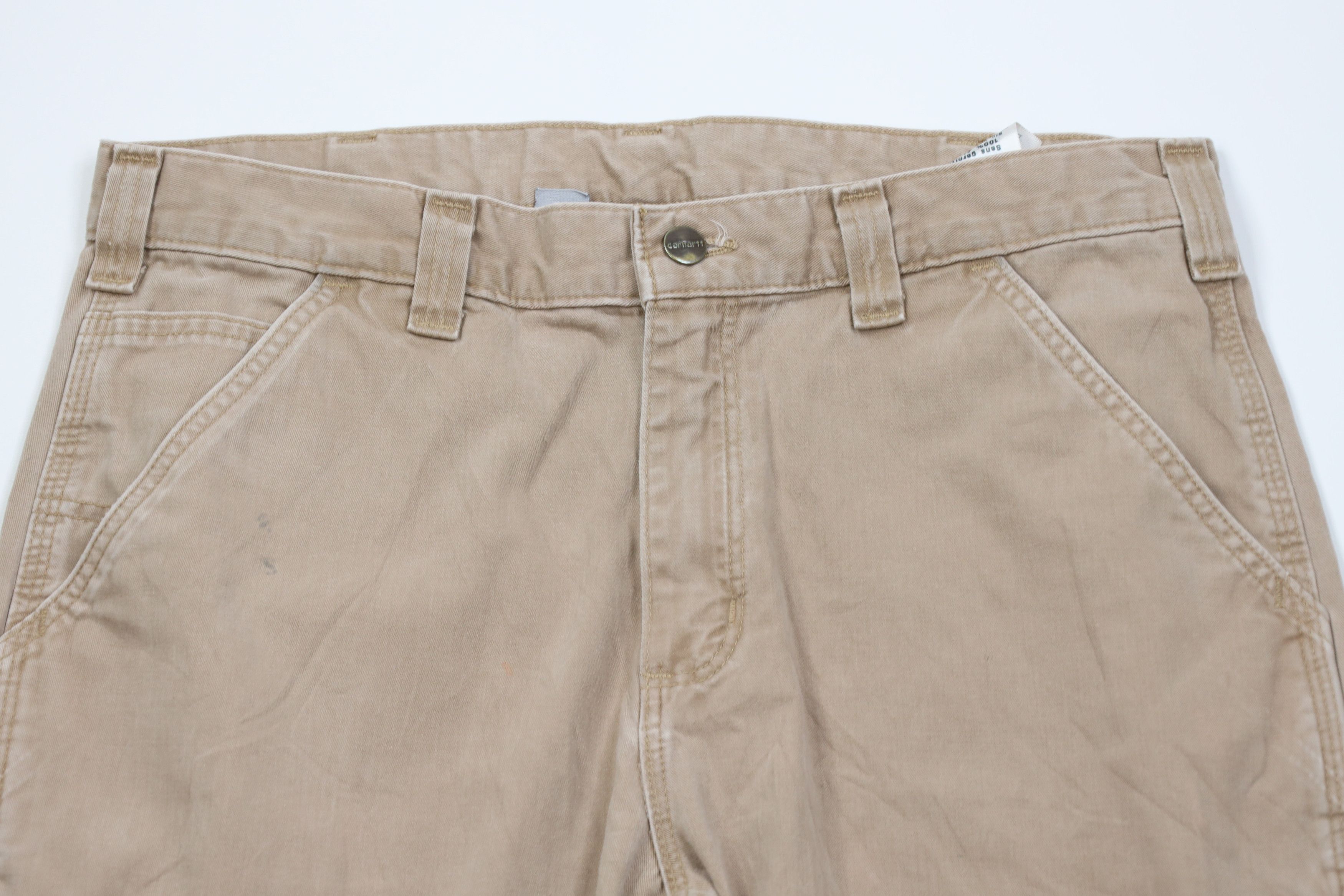 Carhartt Vintage Y2K Carhartt Relaxed Fit Wide Leg Dungaree Pants Size US 34 / EU 50 - 2 Thumbnail