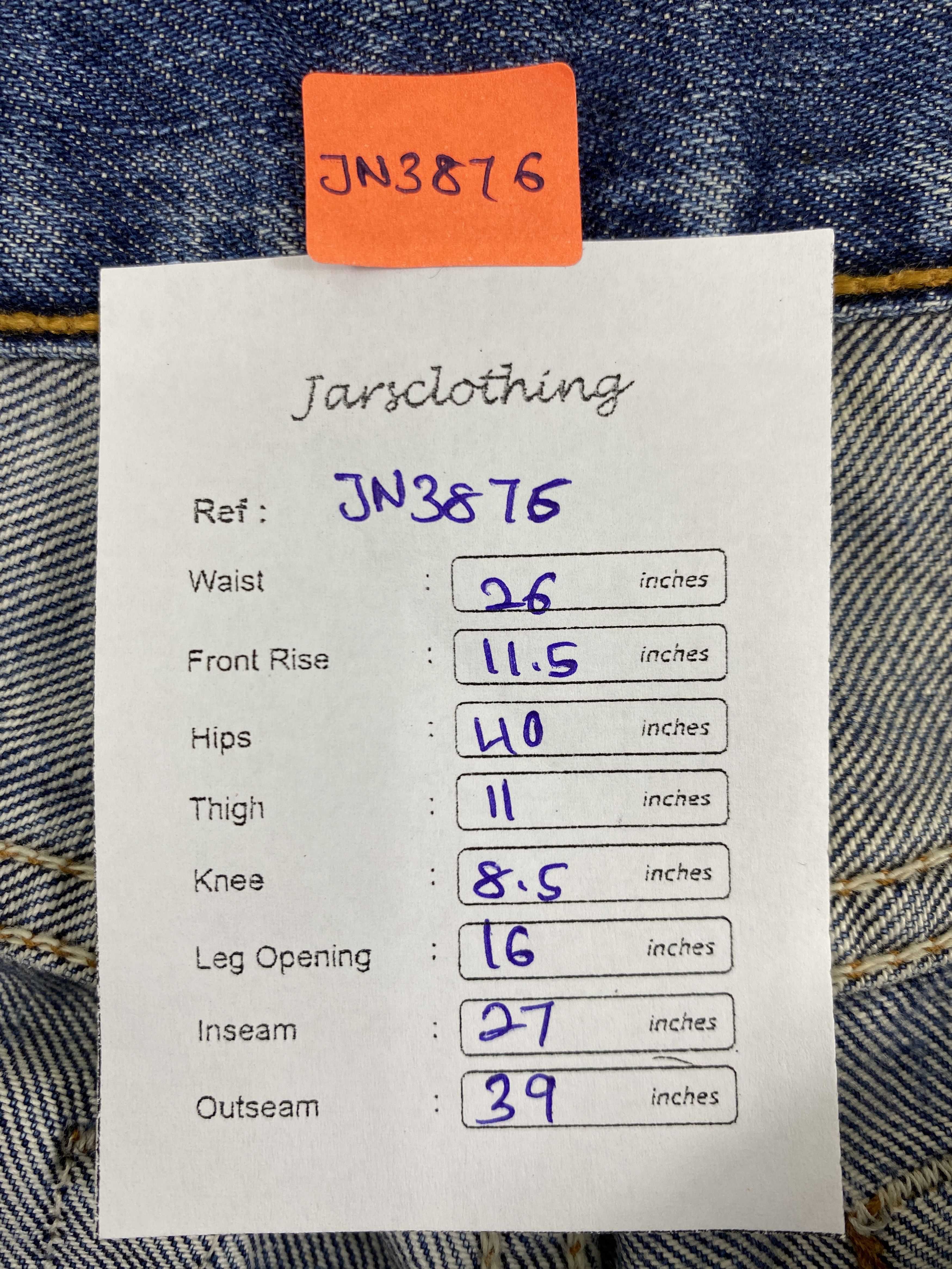 Levi's Vintage Levi's W515 Distressed Jeans 26x27 Denim-JN3876 Size US 26 / EU 42 - 8 Thumbnail