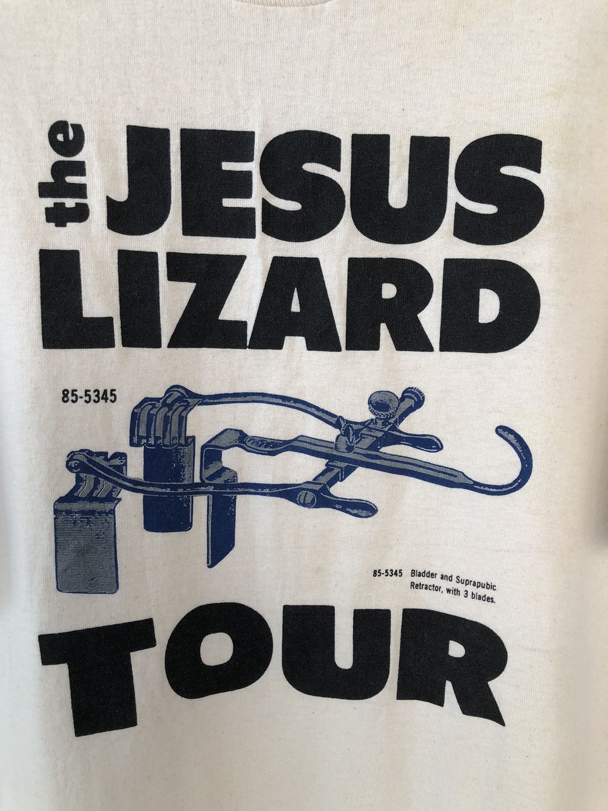Band Tees × Vintage Vintage 90s The JESUS LIZARD Tour Band Tee Size US XL / EU 56 / 4 - 3 Thumbnail