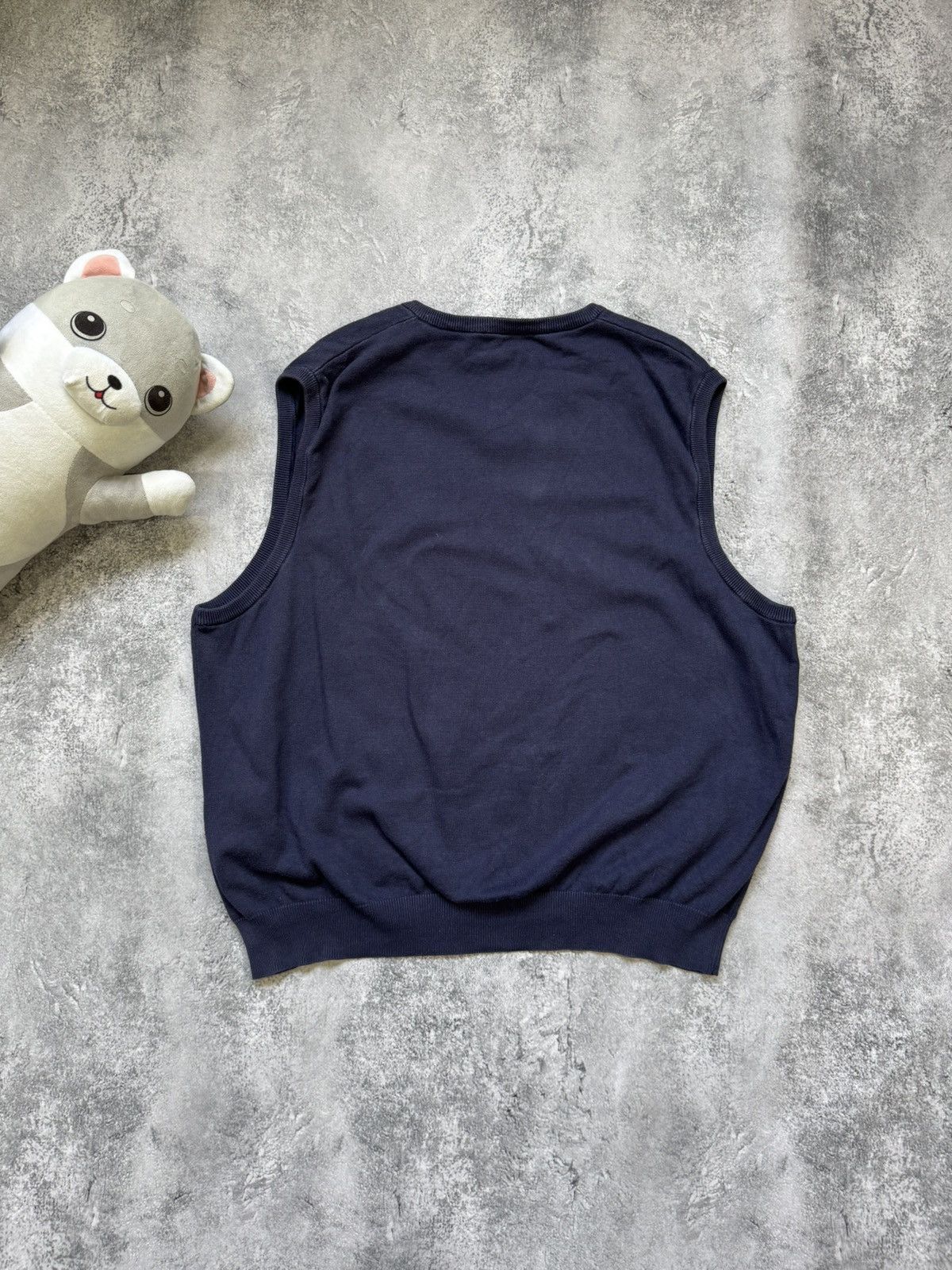 Polo Ralph Lauren × Vintage Vintage Polo Golf Sweater Vest Ralph Lauren Cotton 90s 2X Size US XXL / EU 58 / 5 - 11 Thumbnail