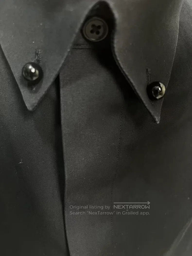 Givenchy Givenchy Size38 Black Shirt Size US M / EU 48-50 / 2 - 2 Thumbnail