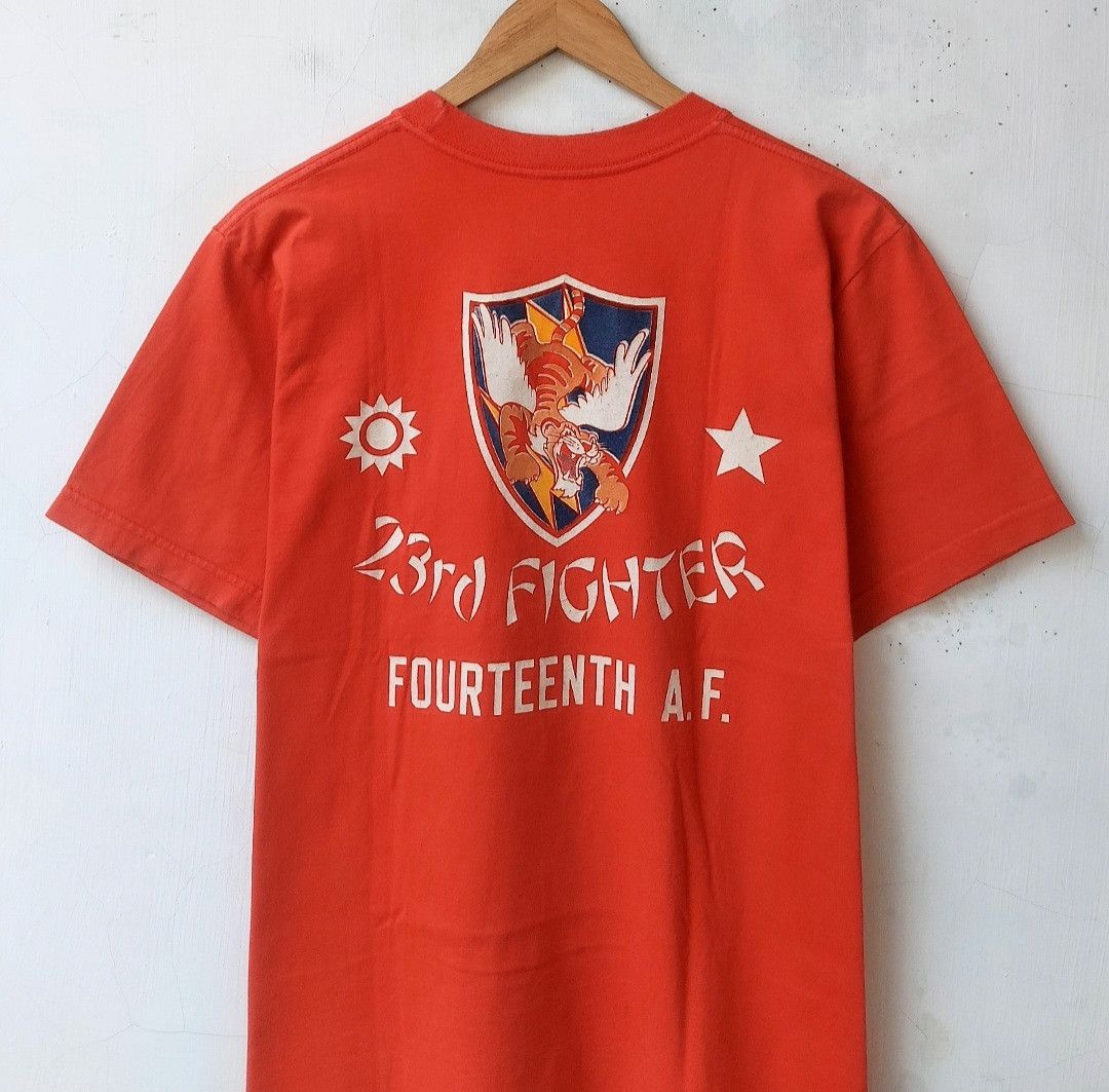 Buzz Rickson's × Vintage Vtg Buzz Ricksons 23rd Fighter Tshirt Size US S / EU 44-46 / 1 - 5 Thumbnail