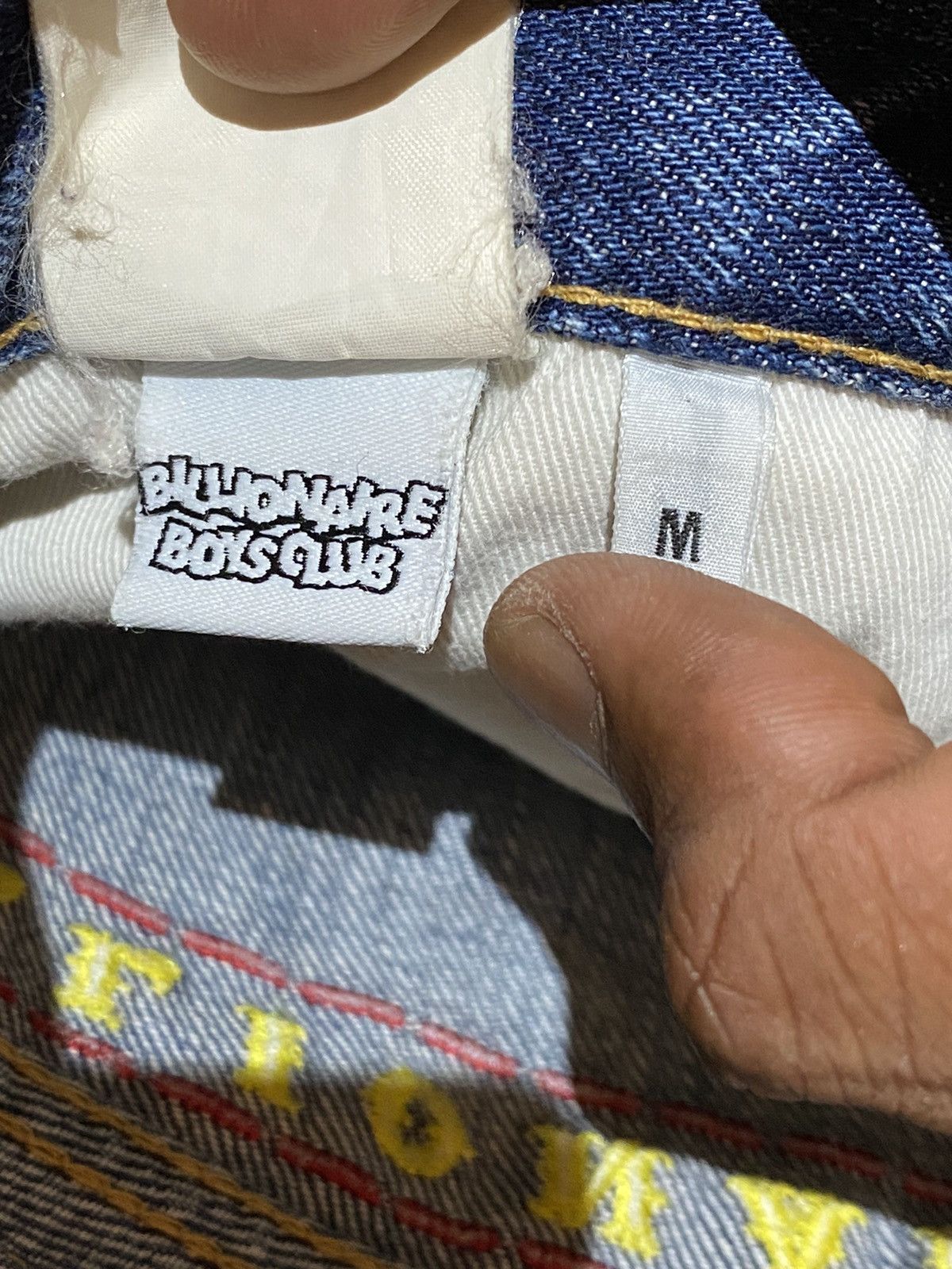 Billionaire Boys Club × Icecream BBC ICE CREAM ASTRO RAYGUN SELVEDGE DENIM PANTS Size US 32 / EU 48 - 13 Thumbnail