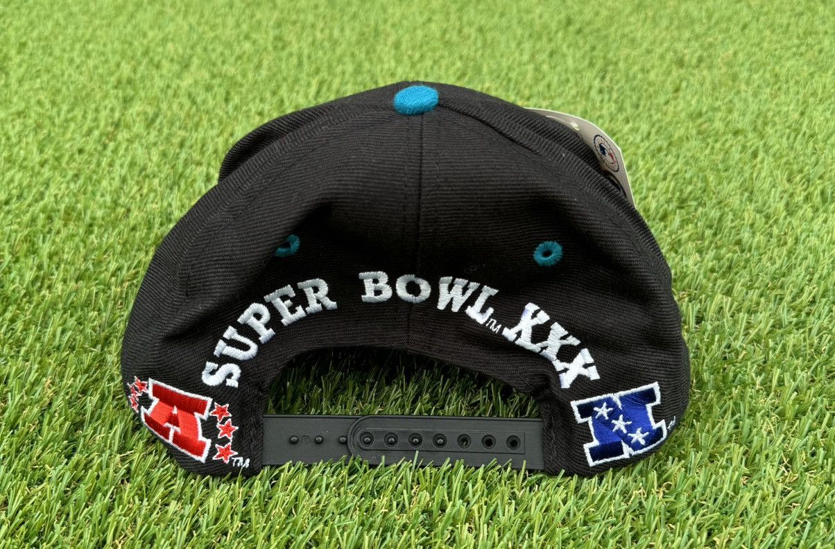 Logo 7 × Vintage Vintage 1996 NFL Super Bowl XXX Snapback Hat Size ONE SIZE - 5 Thumbnail