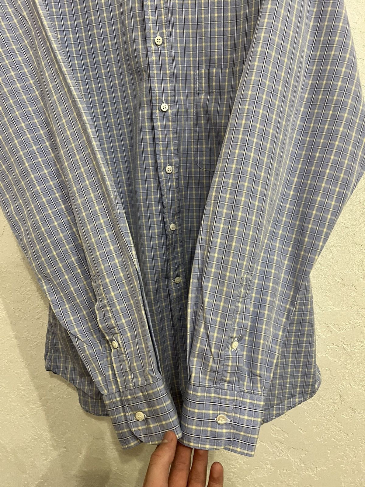 Ermenegildo Zegna Ermenegildo Zegna Button Up Shirt Size US L / EU 52-54 / 3 - 4 Thumbnail