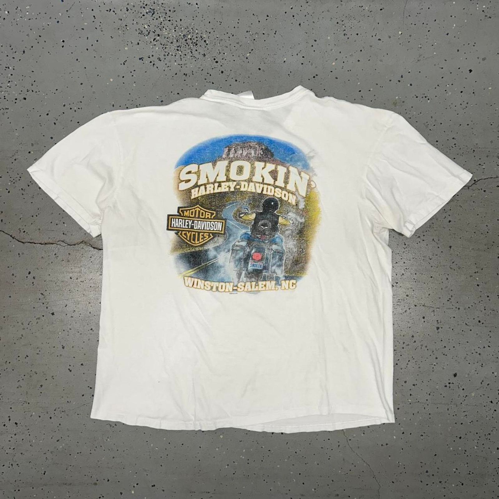 Harley Davidson Y2K Harley Davidson tee Size US XL / EU 56 / 4 - 1 Thumbnail