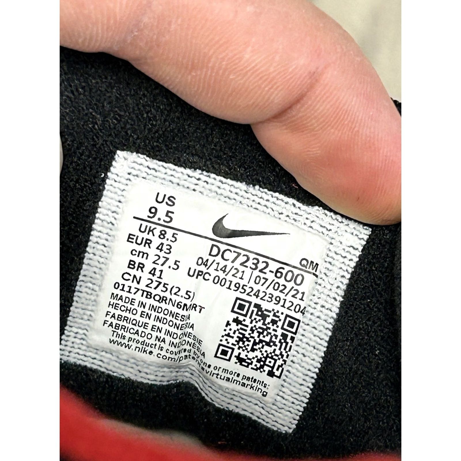 Nike Nike SB Ishod Varsity Red-Black-Var curr Red-Gum Brown Skate Sneaker 9.5 Men DC7232-600 Size US 10 / EU 43 - 7 Thumbnail