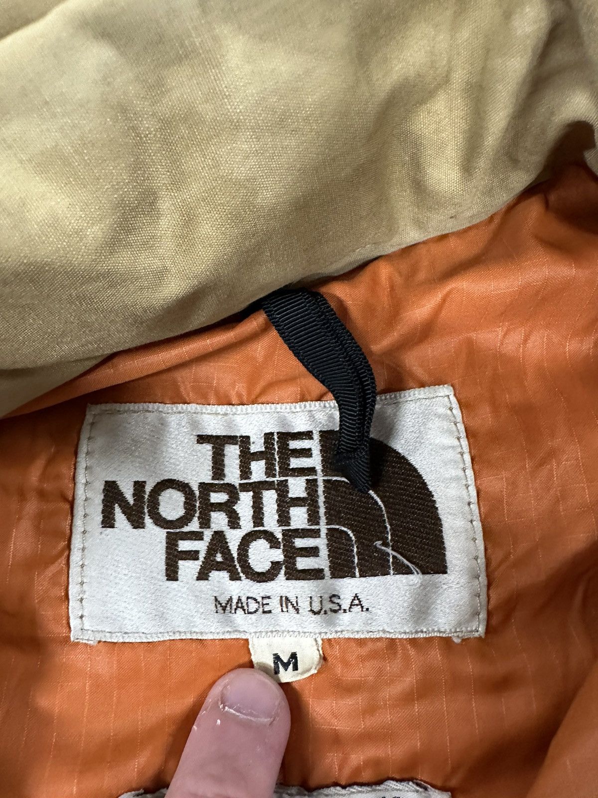 The North Face × Vintage Vintage 80s The North Face Brown Label Puffer Vest Size M / US 6-8 / IT 42-44 - 14 Thumbnail