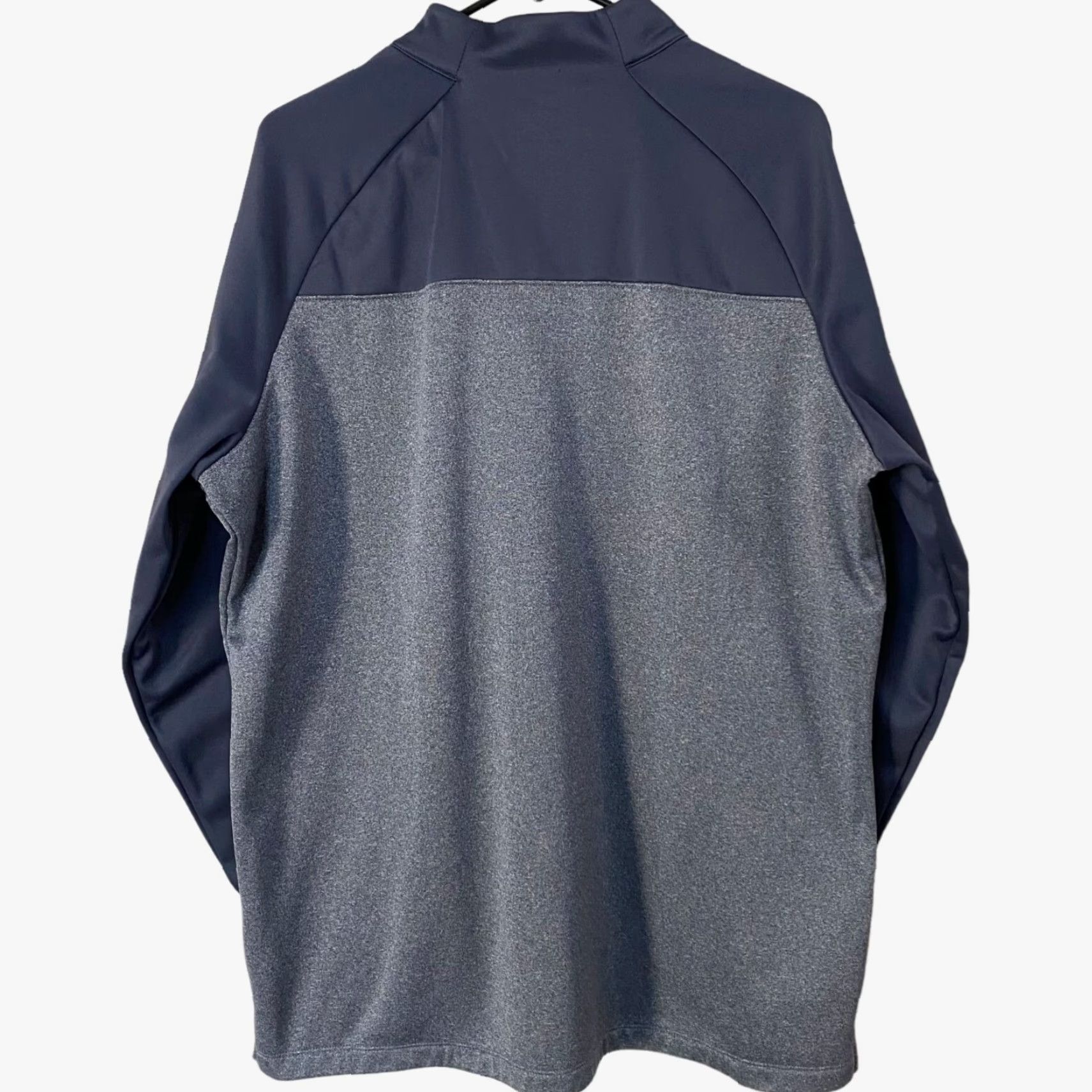 Nike VINTAGE Nike Golf Therma 1/4-Zip Two-Tone Sweatshirt Blue Long Sleeve Pullover Mens XL Size US XL / EU 56 / 4 - 3 Thumbnail