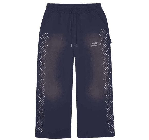 HMDD Crystal Sweatpants Navy Washed Size US 34 / EU 50 - 1 Preview