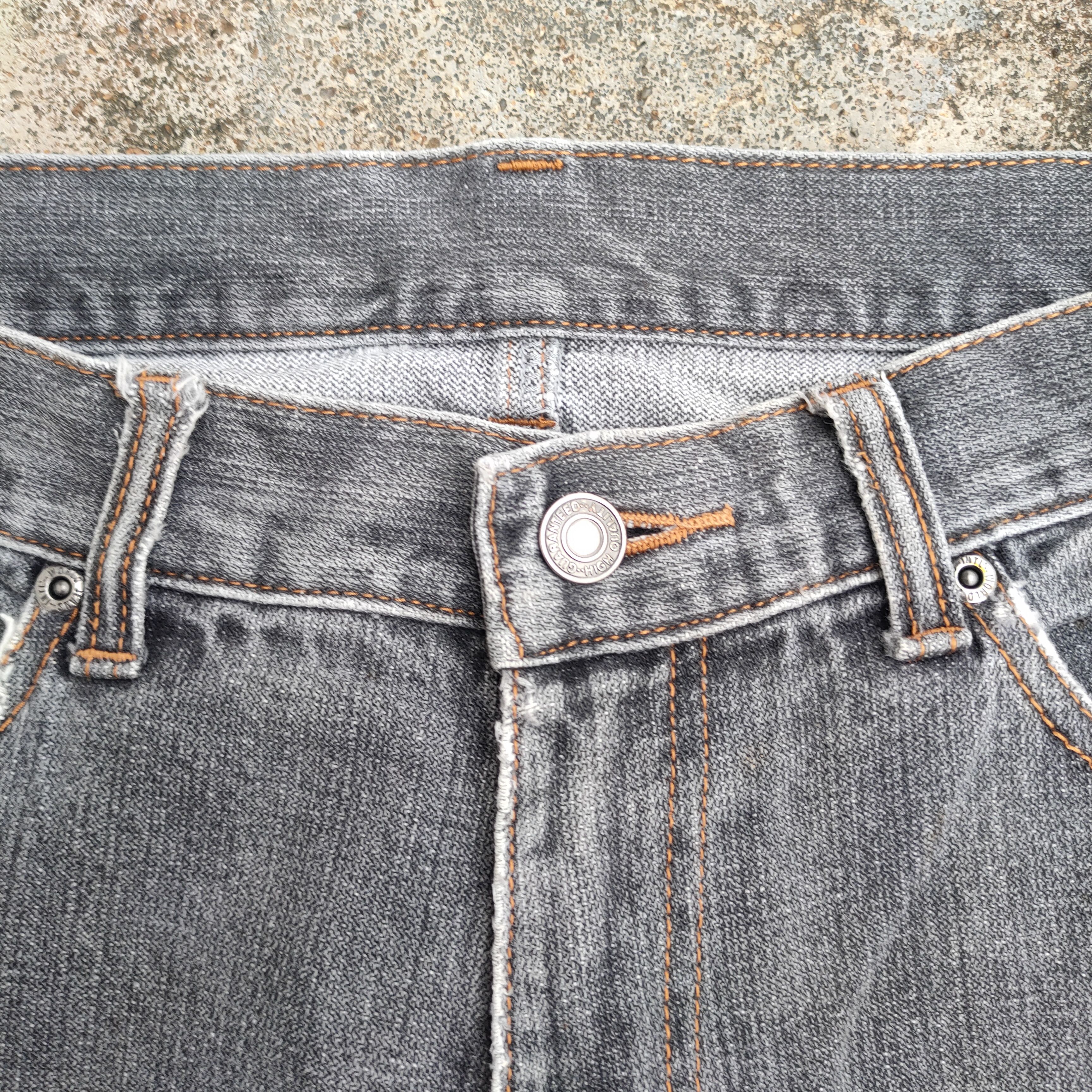 Japanese Brand × Jean VINTAGE JAPANESE FADED BLACK JEANS DENIM PANTS Size US 33 - 4 Thumbnail