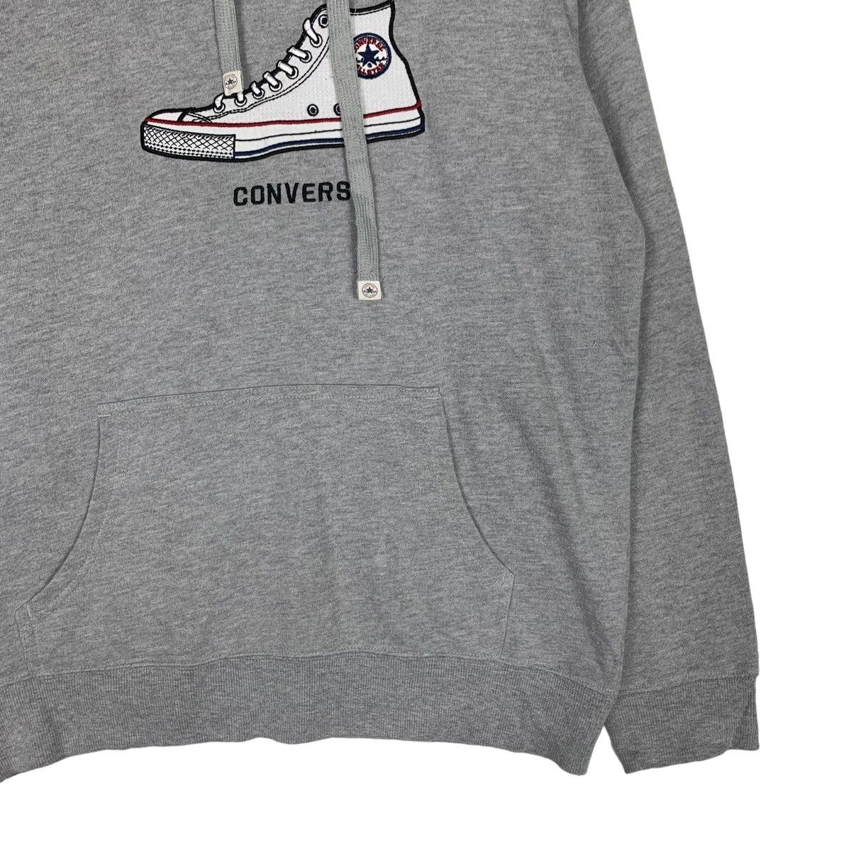 Converse CONVERSE Shoes Big Logo Pullover Hoodies #0821-C37 Size US L / EU 52-54 / 3 - 5 Thumbnail