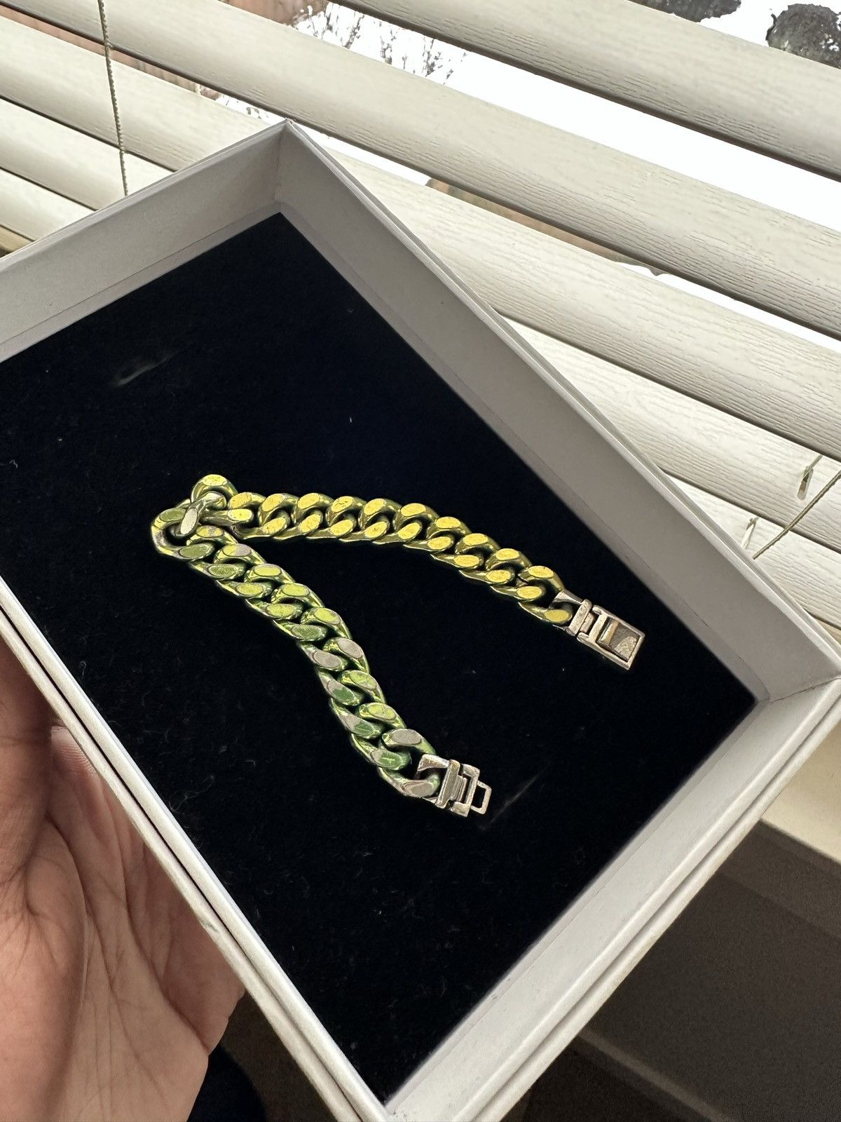 Jacquemus Jacquemus Le Gourmet Green/Gold Bracelet Size ONE SIZE - 2 Thumbnail