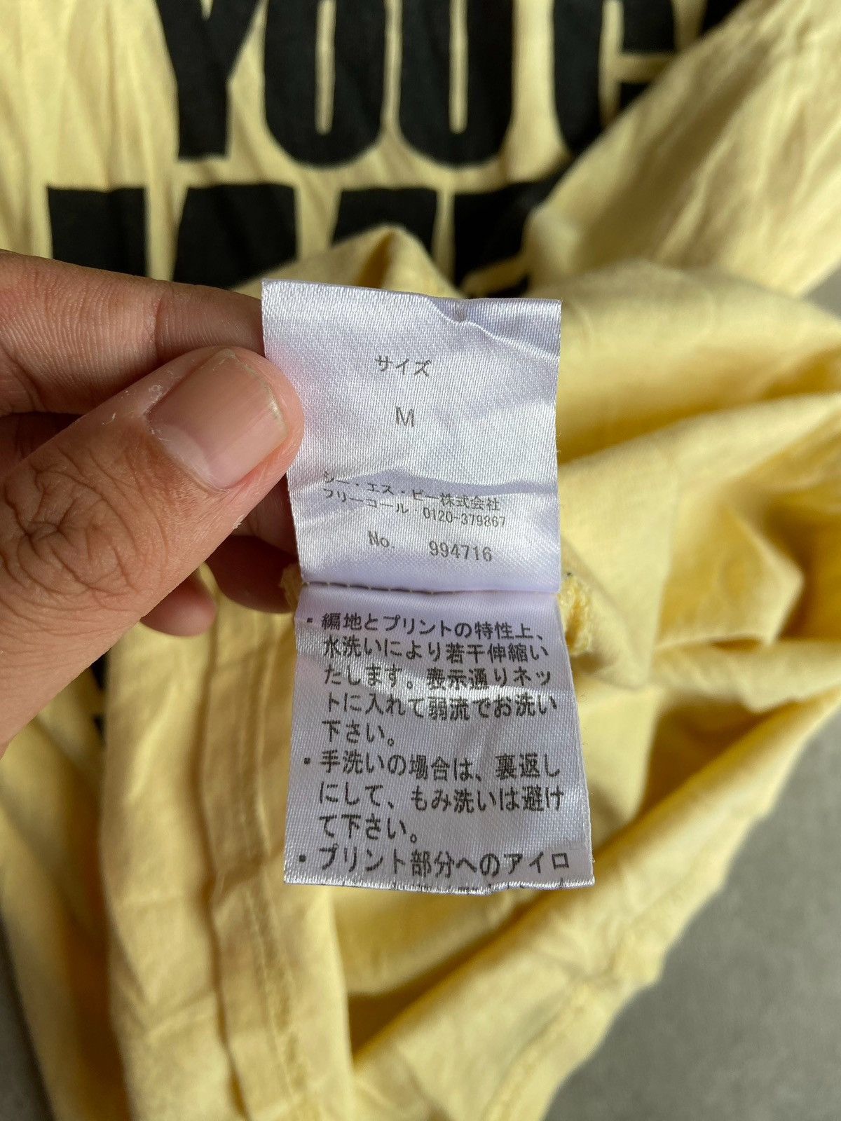 Beauty Beast × If Six Was Nine × Japanese Brand Chu Xxx Longsleeve Yellow Size US M / EU 48-50 / 2 - 7 Thumbnail